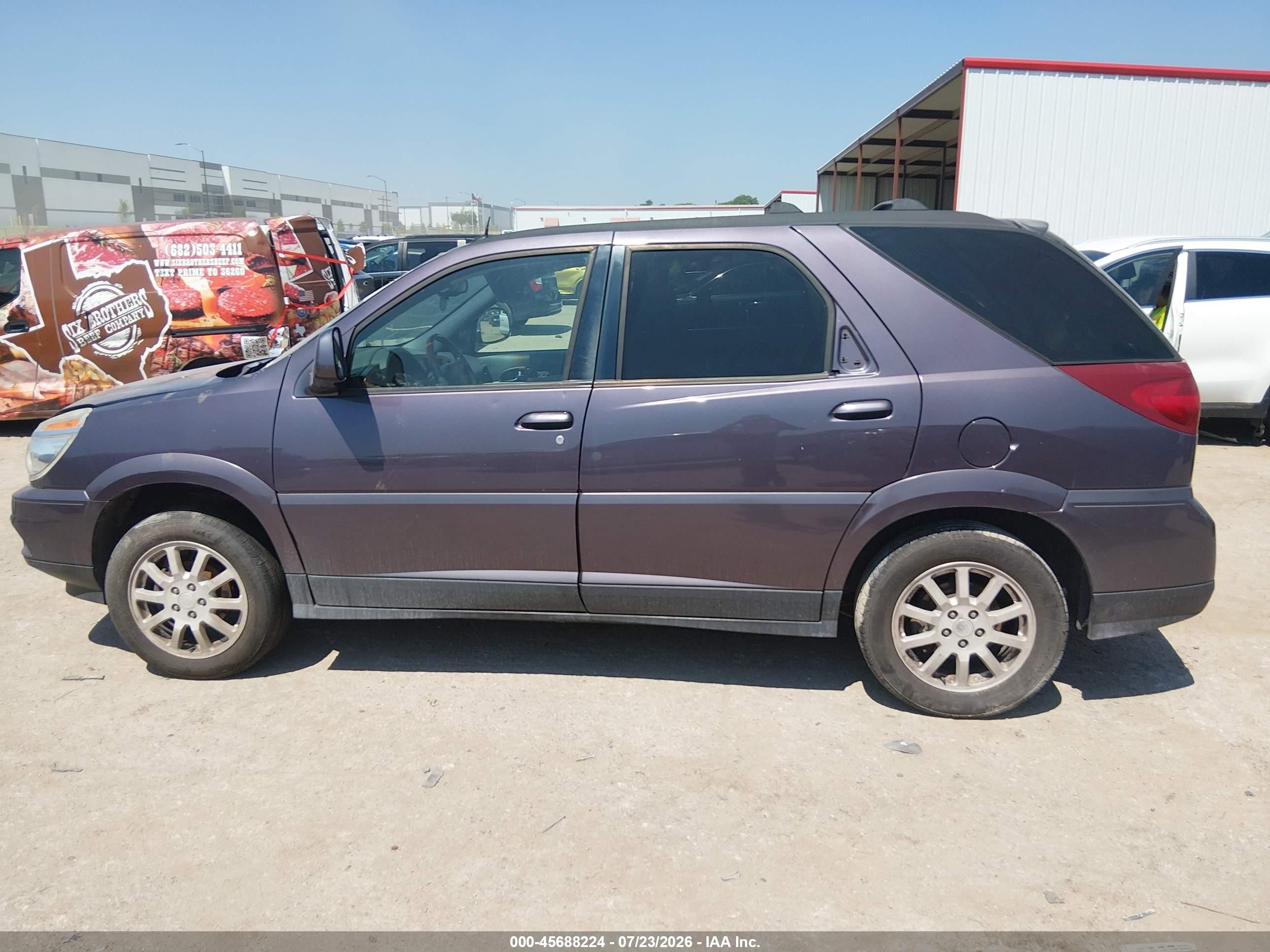 2007 Buick Rendezvous Cxl Gray vin: 3G5DA03L57S540796