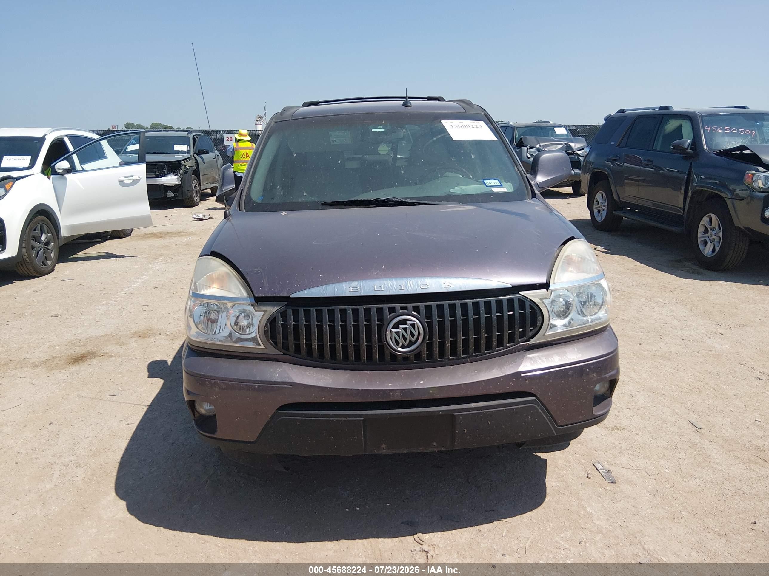 2007 Buick Rendezvous Cxl Gray vin: 3G5DA03L57S540796