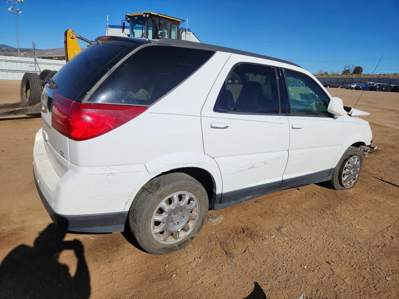 2007 Buick Rendezvous Cx White vin: 3G5DA03L57S583437