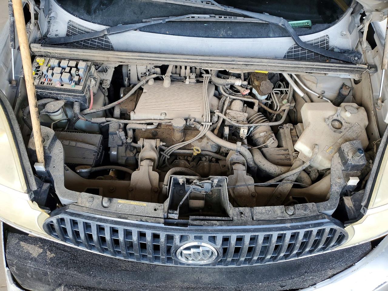 2006 Buick Rendezvous Cx Silver vin: 3G5DA03L66S520927