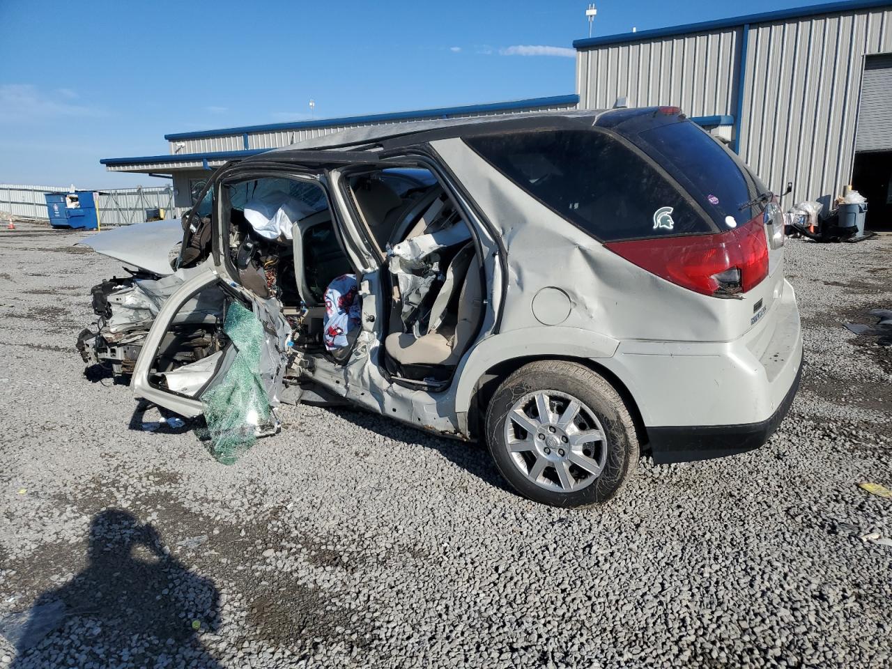 2006 Buick Rendezvous Cx White vin: 3G5DA03L66S523407