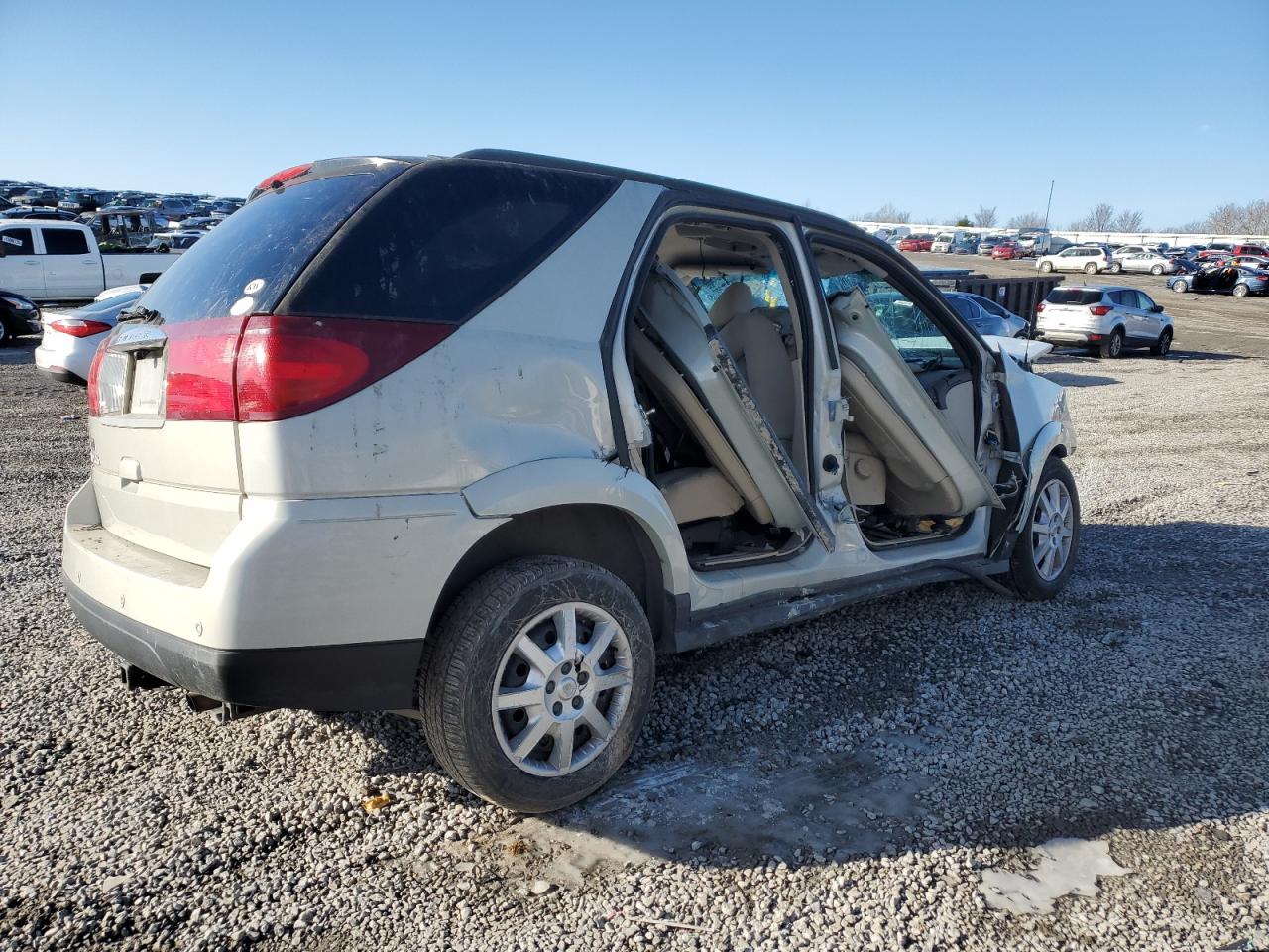 2006 Buick Rendezvous Cx White vin: 3G5DA03L66S523407
