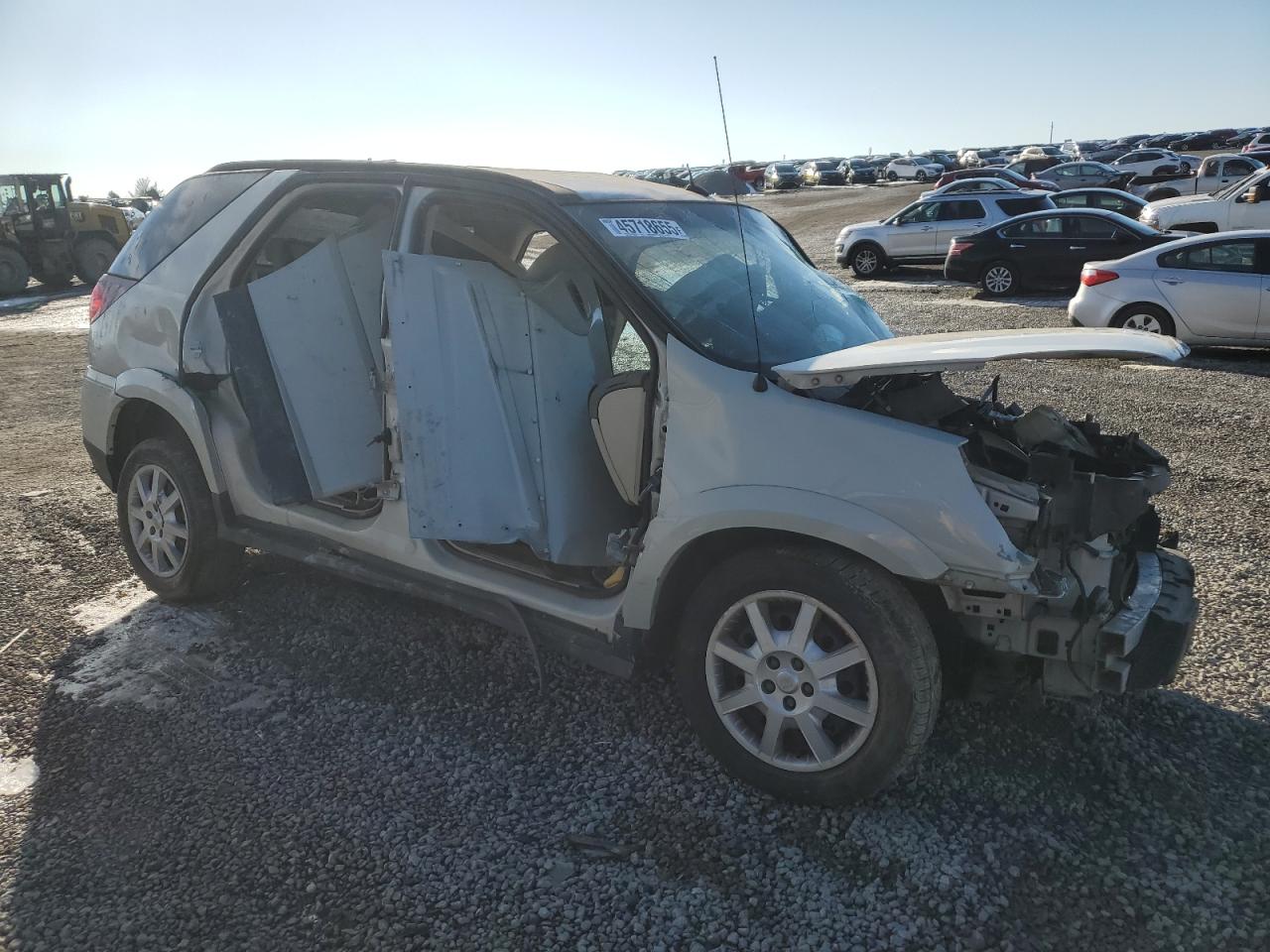 2006 Buick Rendezvous Cx White vin: 3G5DA03L66S523407