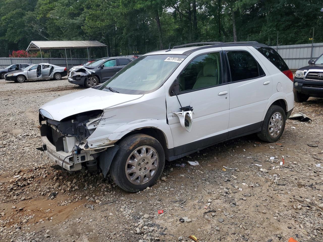 2006 Buick Rendezvous Cx White vin: 3G5DA03L66S528784