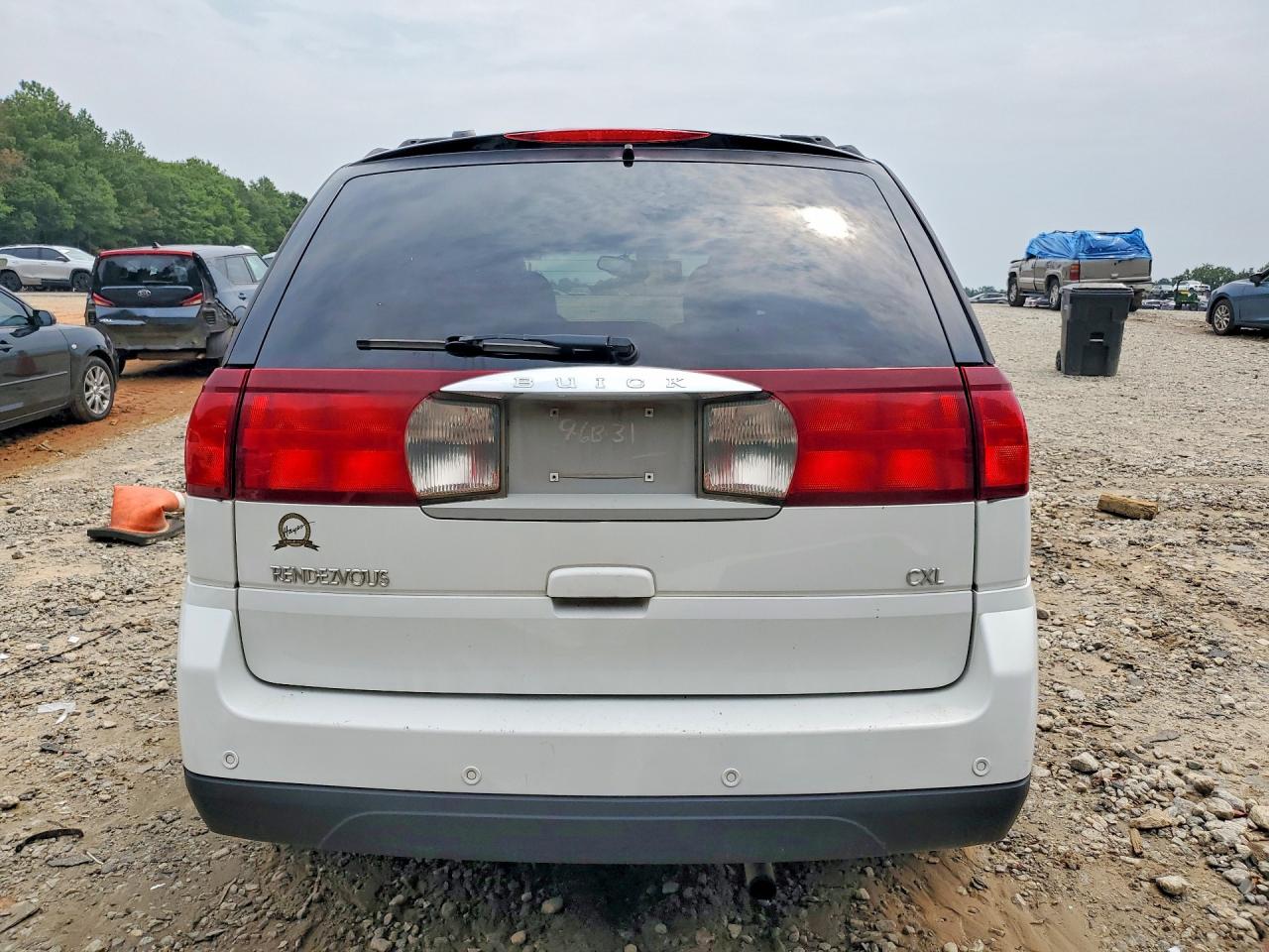 2006 Buick Rendezvous Cx White vin: 3G5DA03L66S528784