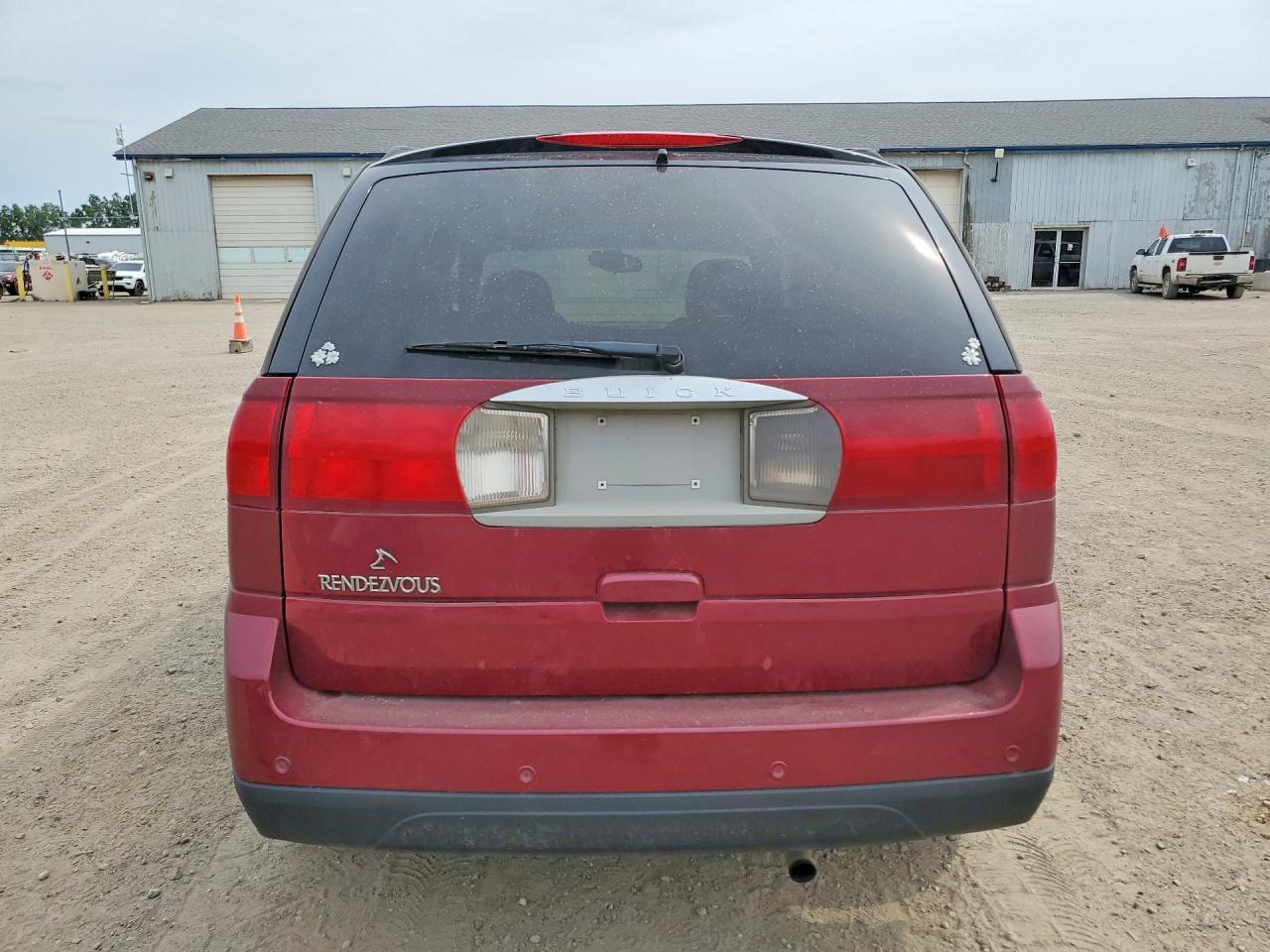 2007 Buick Rendezvous Cx Красный vin: 3G5DA03L67S501456