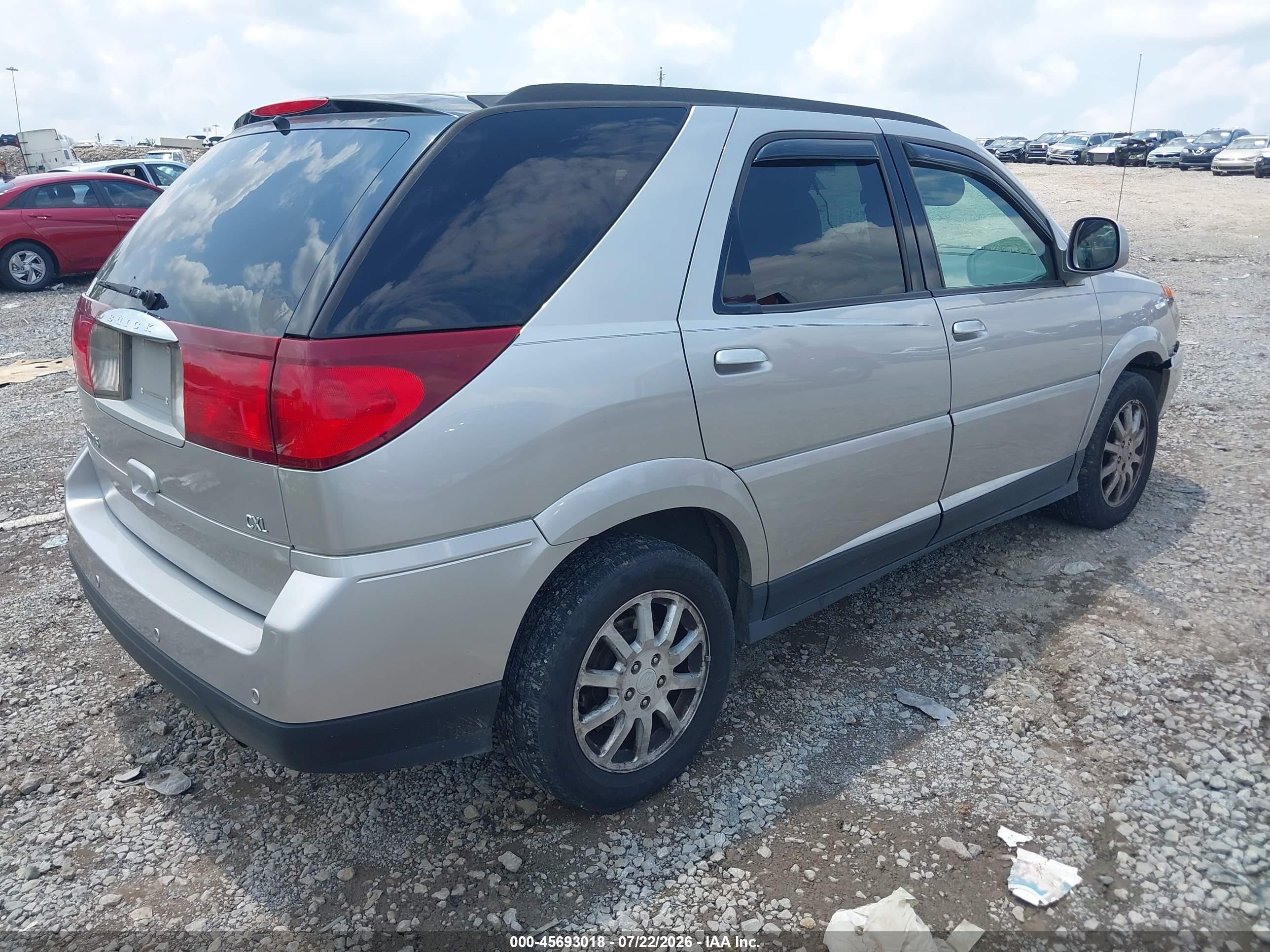 2007 Buick Rendezvous Cxl Silver vin: 3G5DA03L67S560989