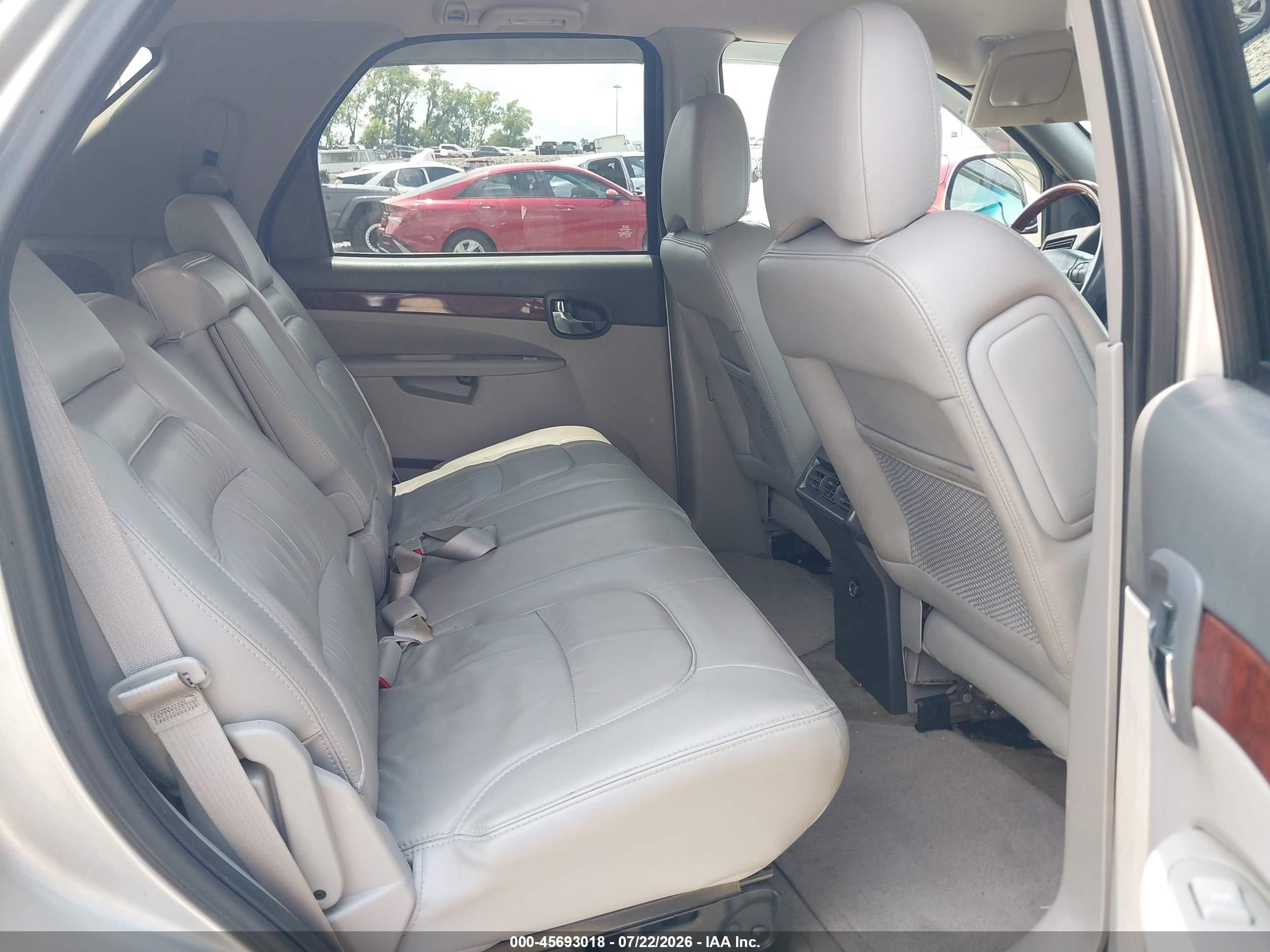 2007 Buick Rendezvous Cxl Silver vin: 3G5DA03L67S560989