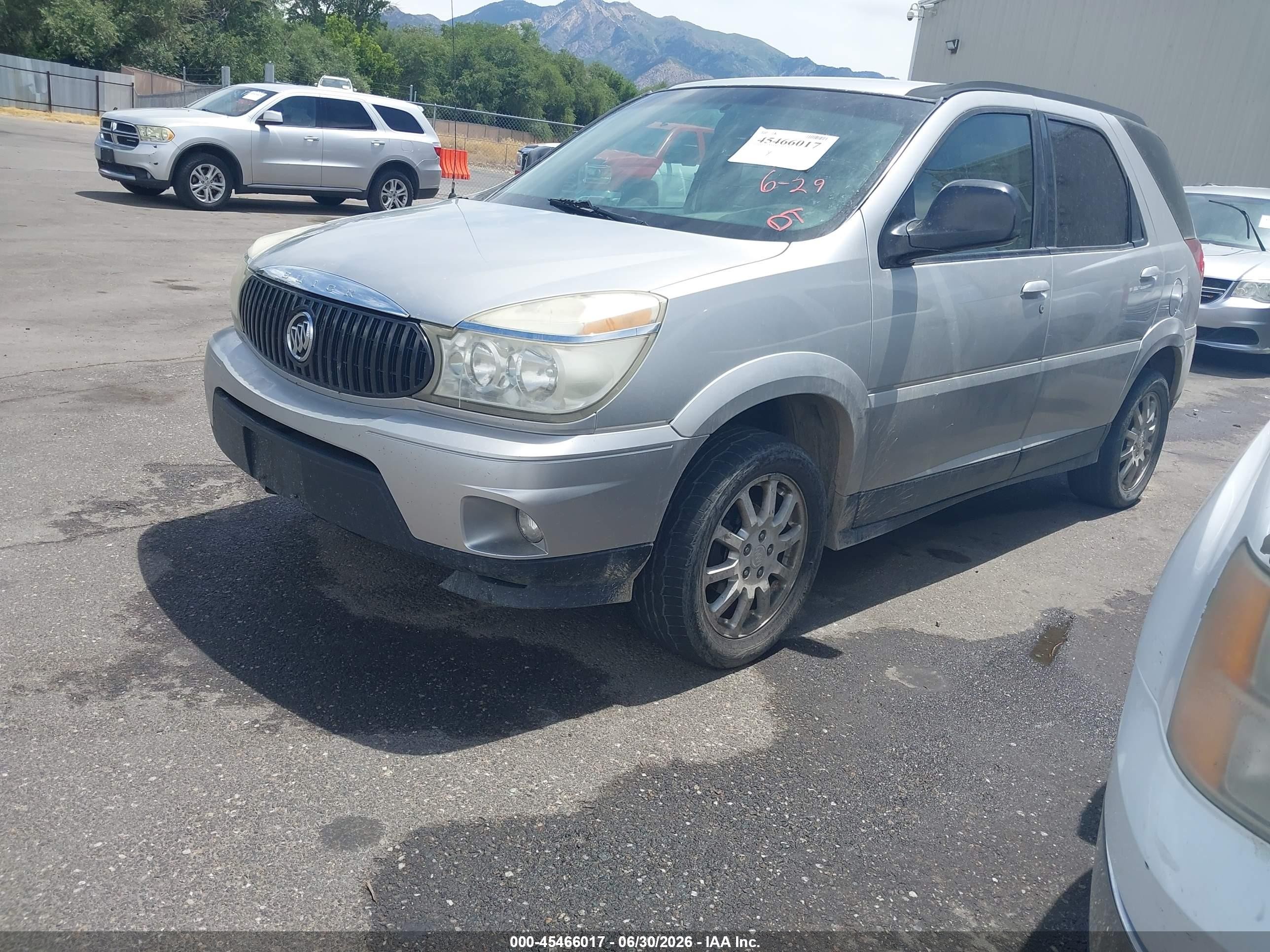 2007 Buick Rendezvous Cx Silver vin: 3G5DA03L67S583138