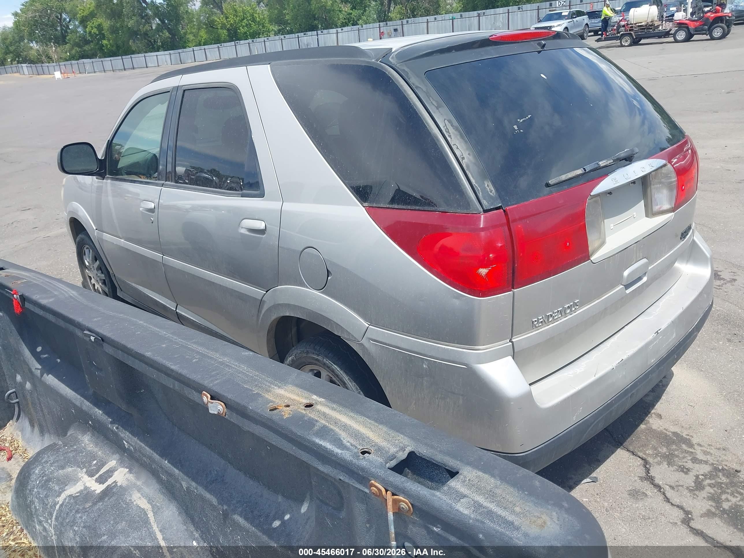 2007 Buick Rendezvous Cx Silver vin: 3G5DA03L67S583138