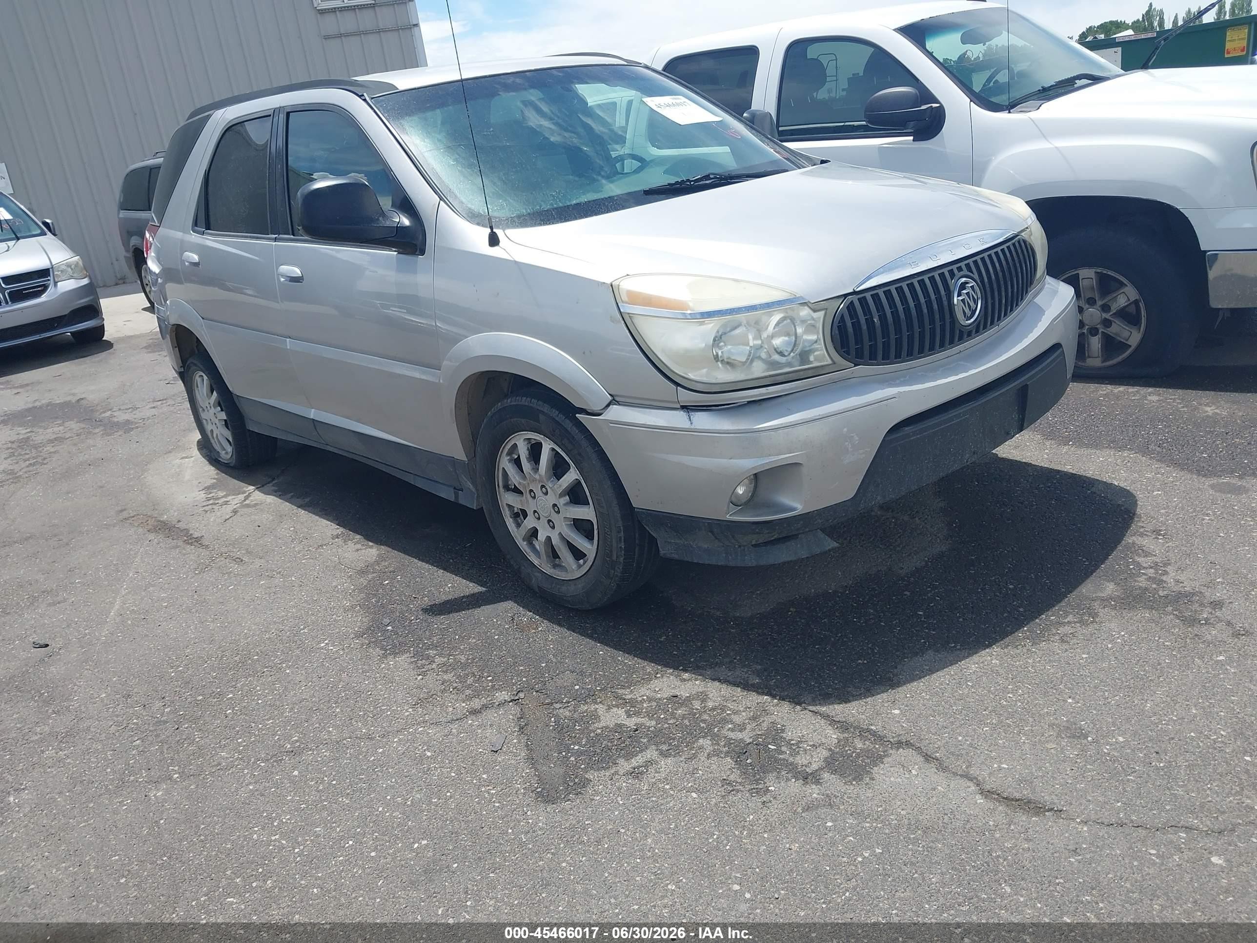 2007 Buick Rendezvous Cx Silver vin: 3G5DA03L67S583138