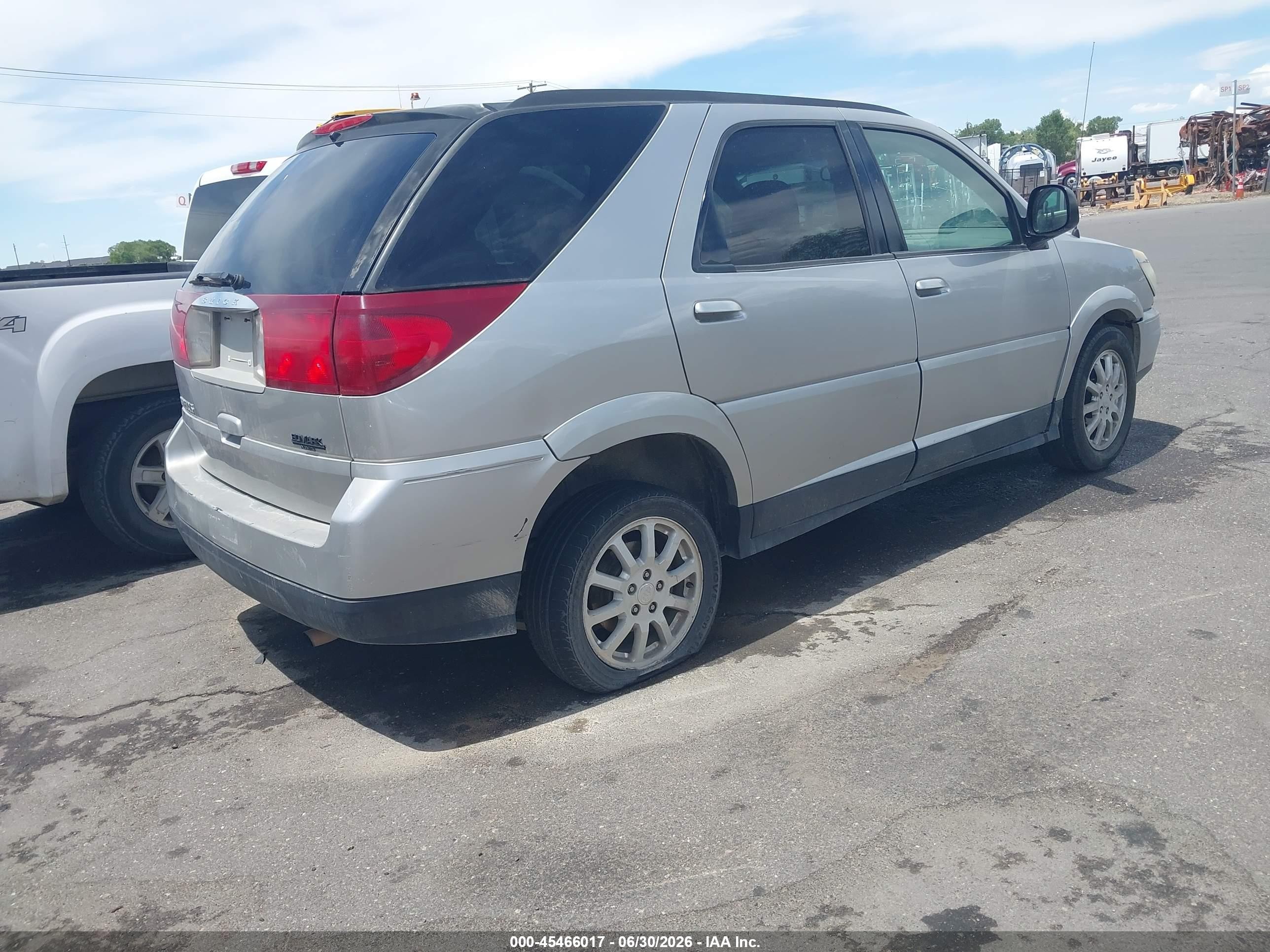 2007 Buick Rendezvous Cx Silver vin: 3G5DA03L67S583138