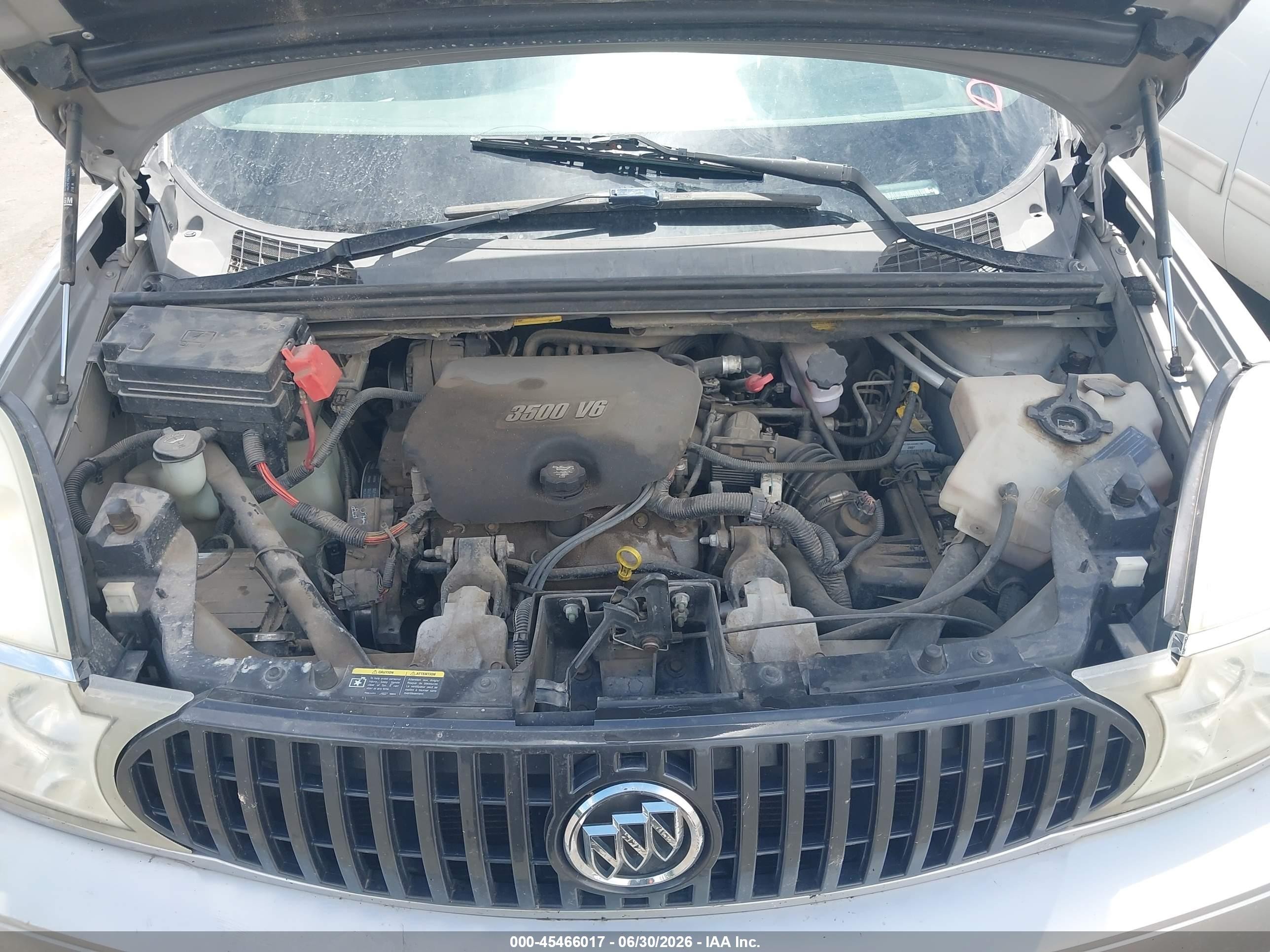 2007 Buick Rendezvous Cx Silver vin: 3G5DA03L67S583138