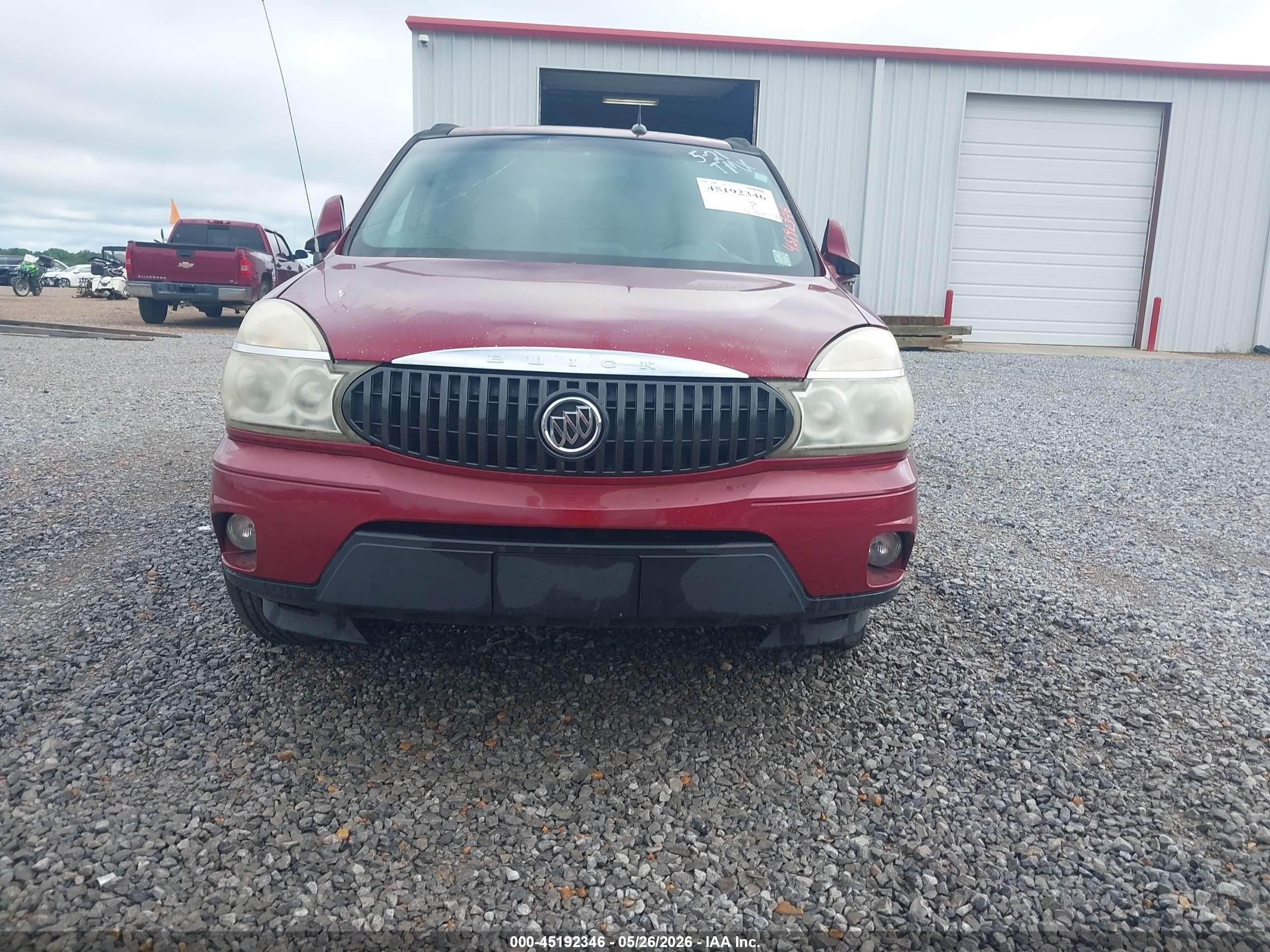 2007 Buick Rendezvous Cxl Maroon vin: 3G5DA03L77S594665