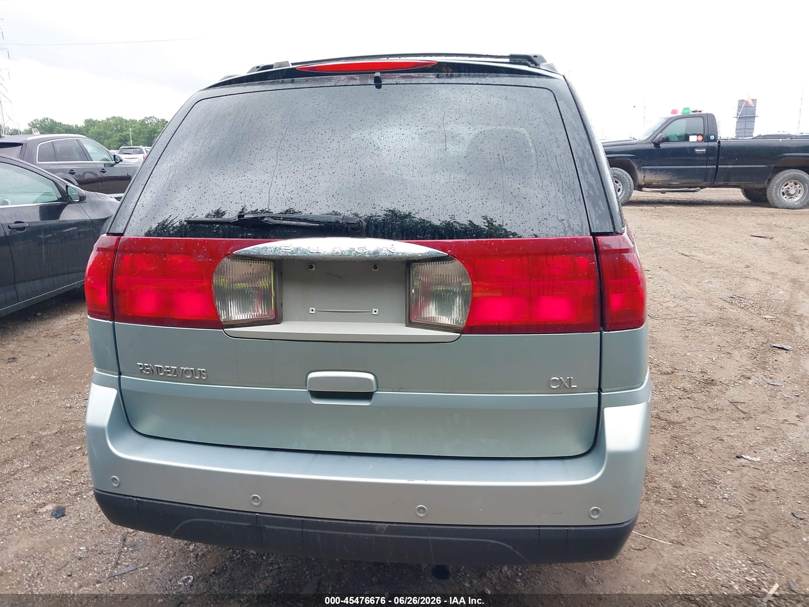 2006 Buick Rendezvous Cx Light Blue vin: 3G5DA03L86S514479