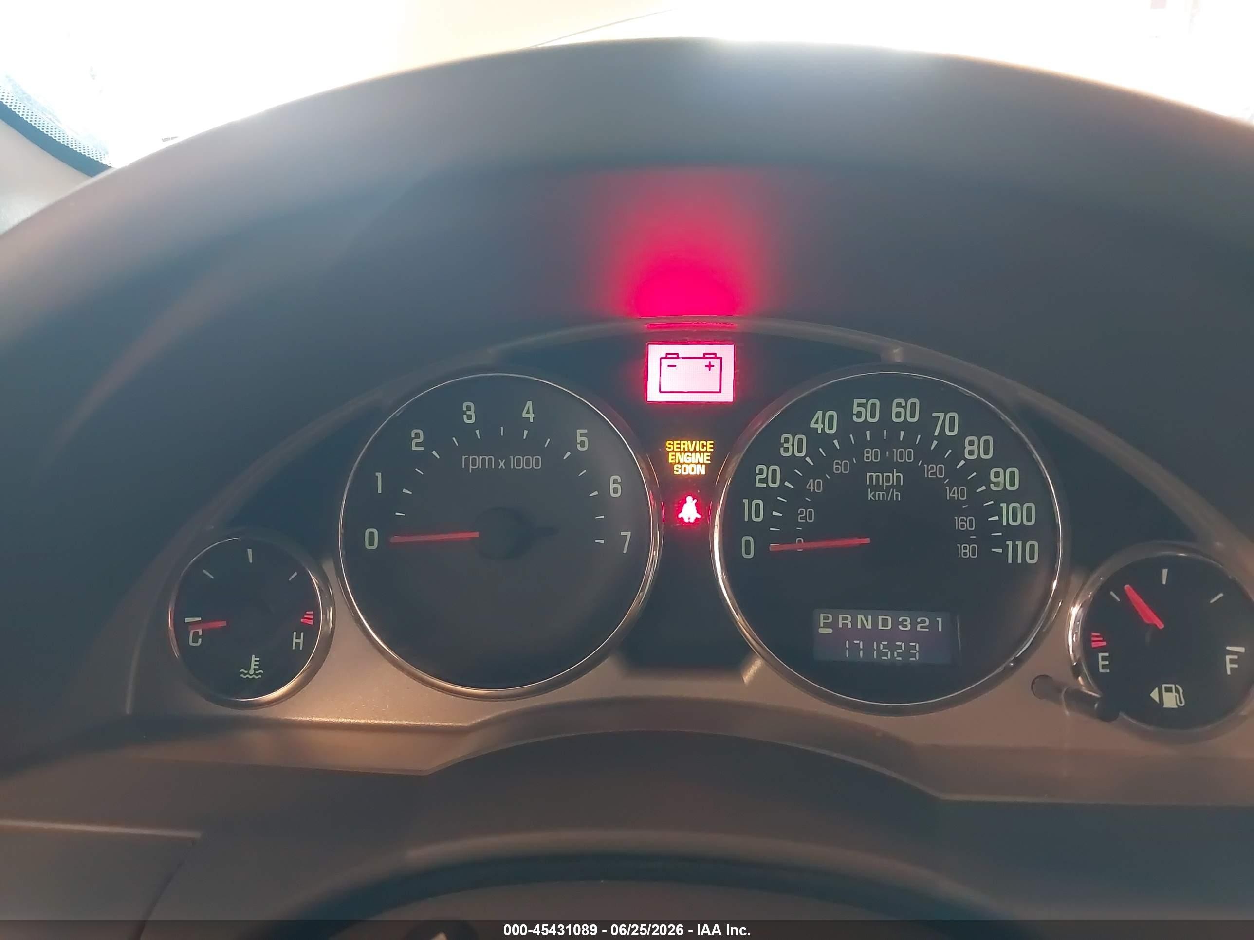 2006 Buick Rendezvous Cx Blue vin: 3G5DA03L86S526616