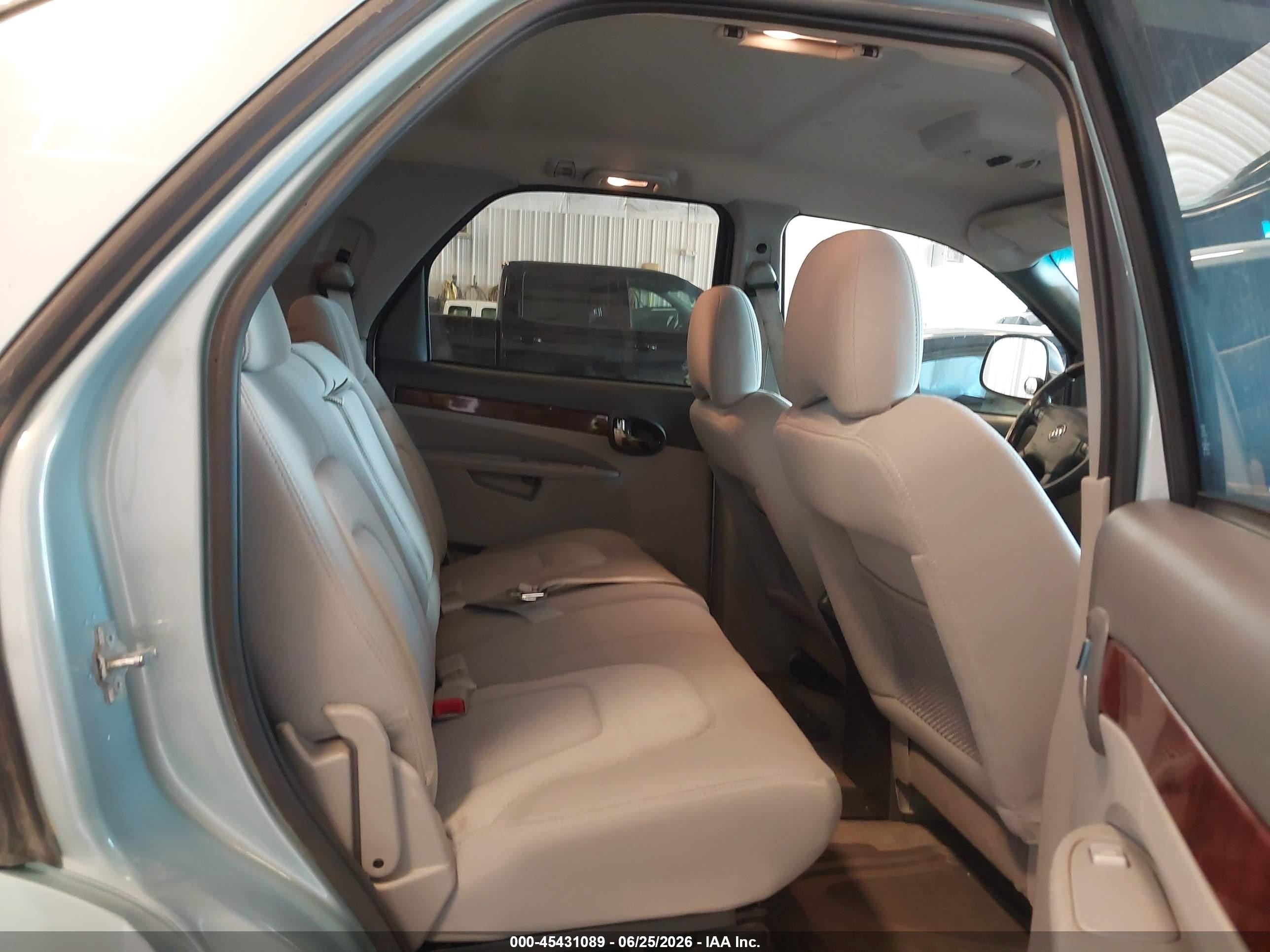2006 Buick Rendezvous Cx Blue vin: 3G5DA03L86S526616