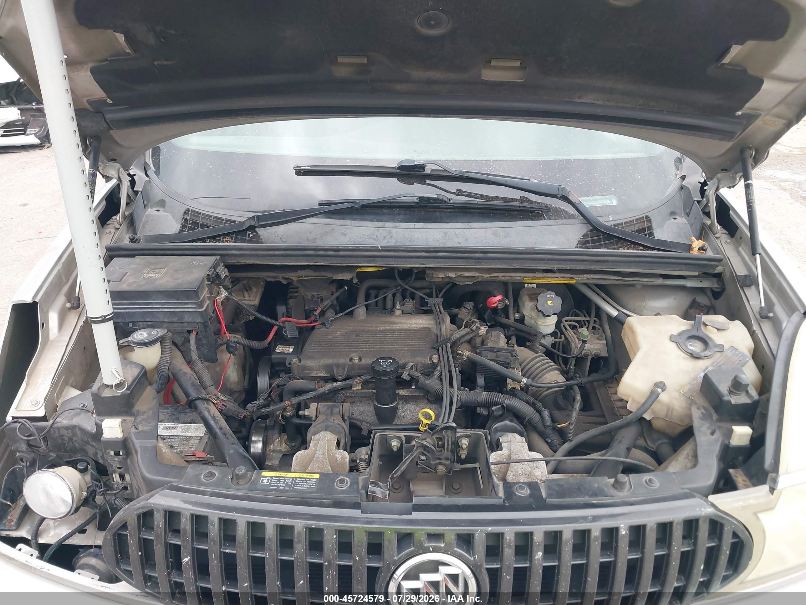 2006 Buick Rendezvous Cx Silver vin: 3G5DA03L86S581339