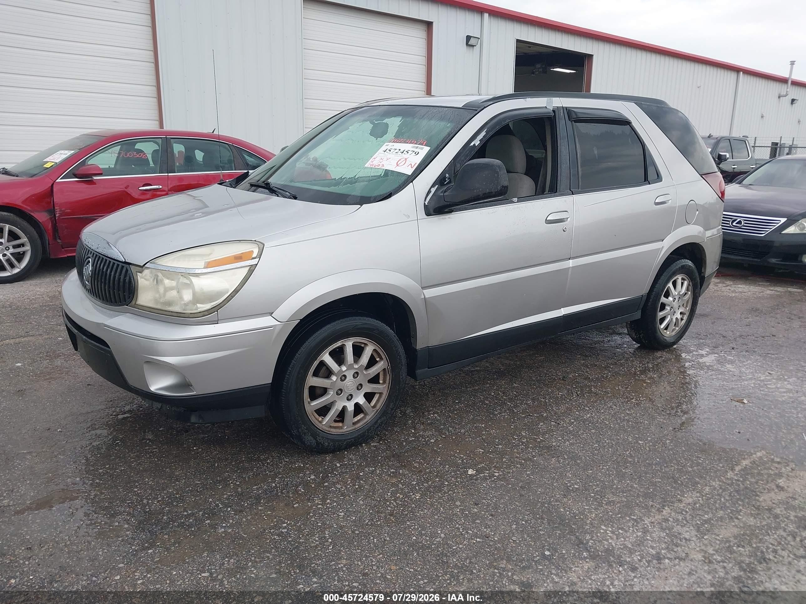 2006 Buick Rendezvous Cx Silver vin: 3G5DA03L86S581339