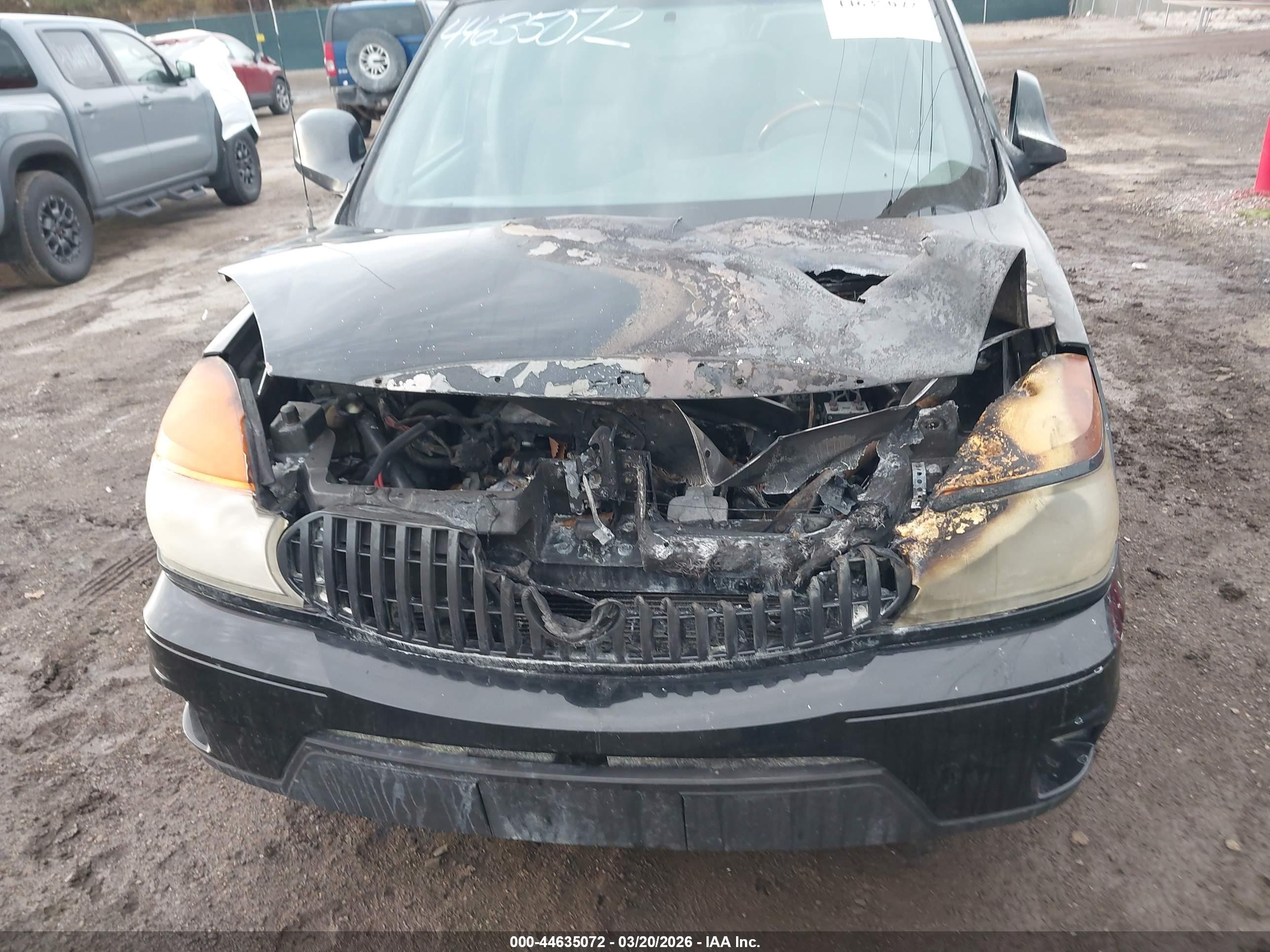 2007 Buick Rendezvous Cx Black vin: 3G5DA03L87S509994
