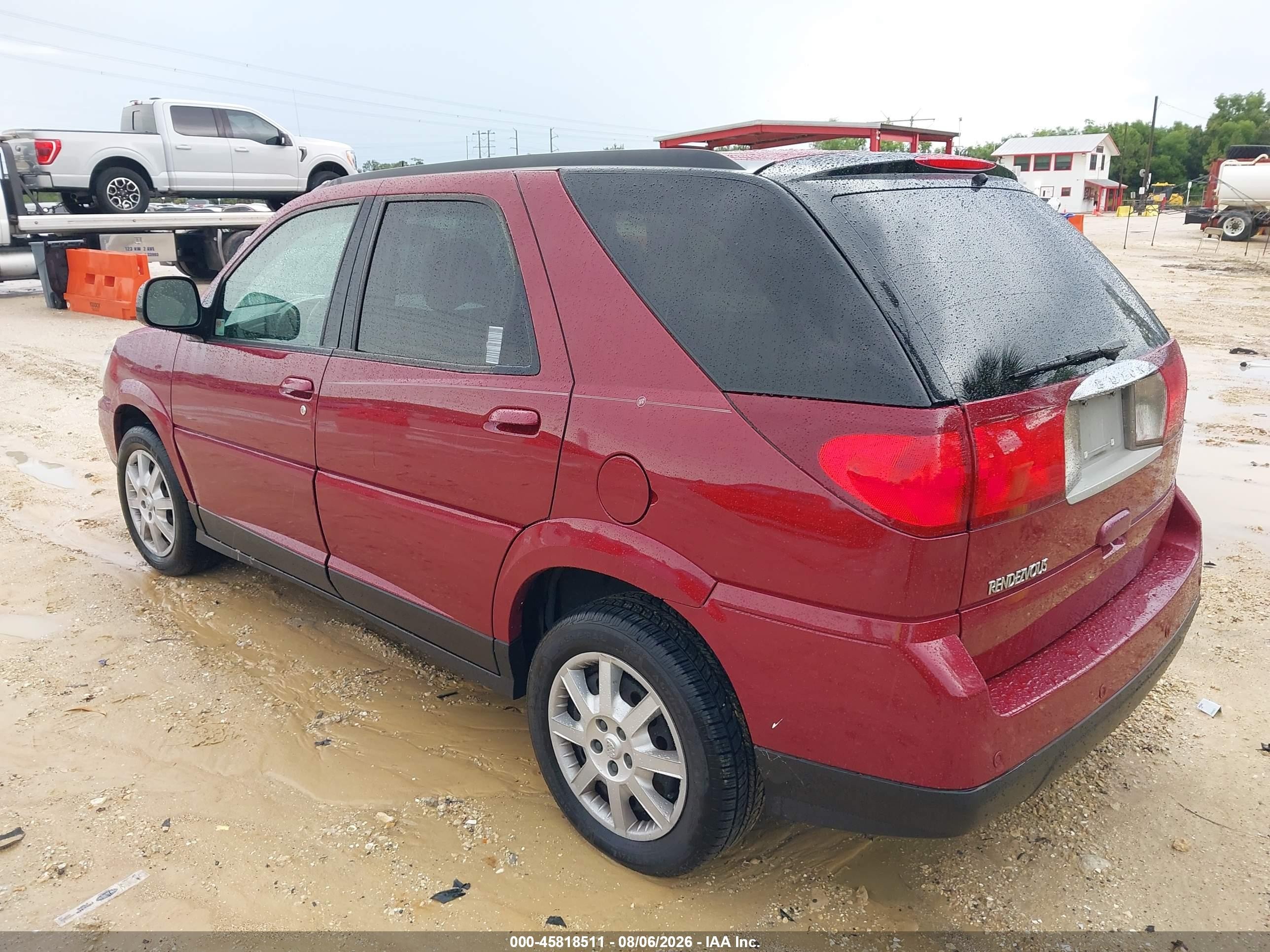 2007 Buick Rendezvous Cx Maroon vin: 3G5DA03L87S566969
