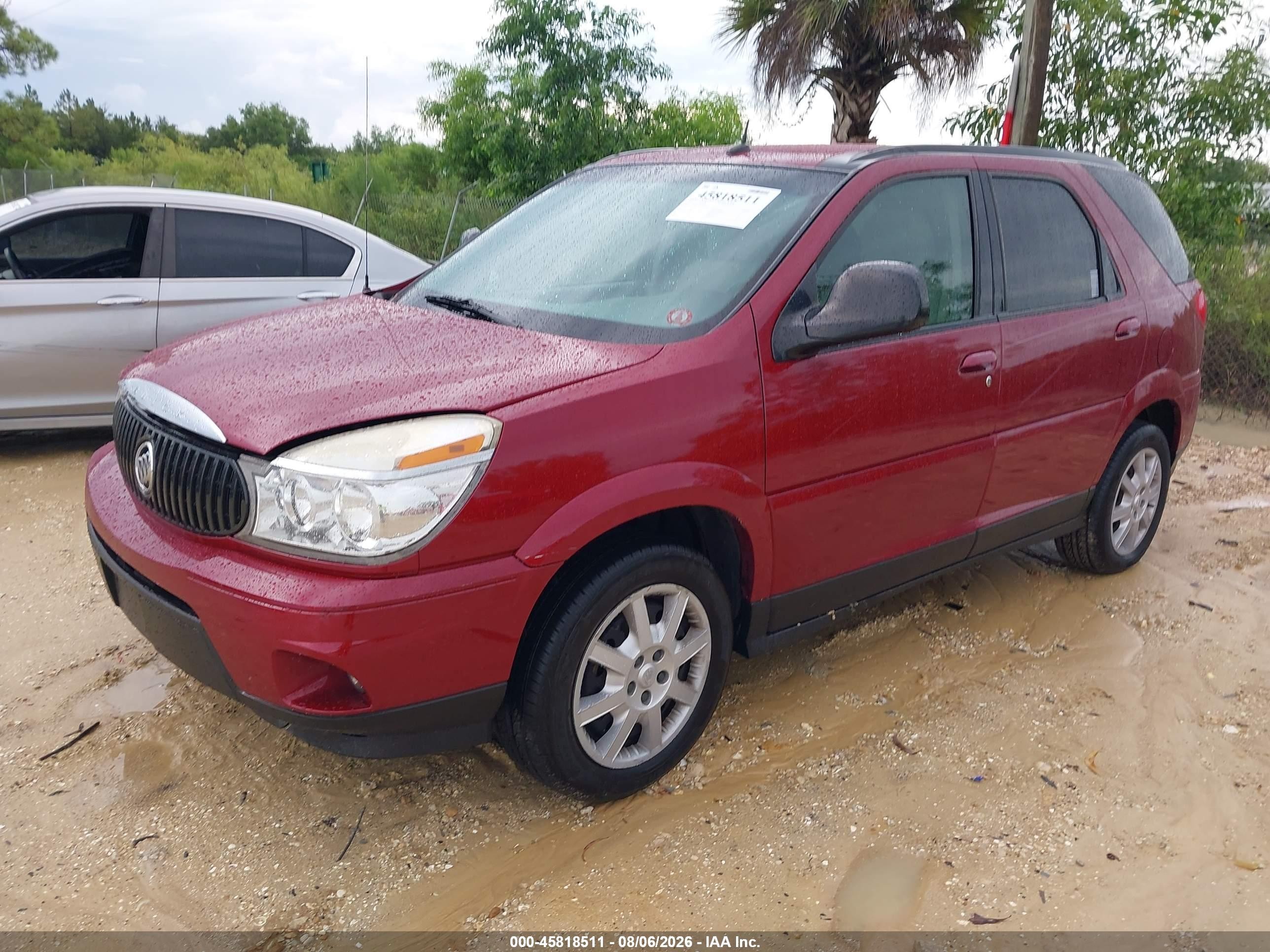 2007 Buick Rendezvous Cx Maroon vin: 3G5DA03L87S566969