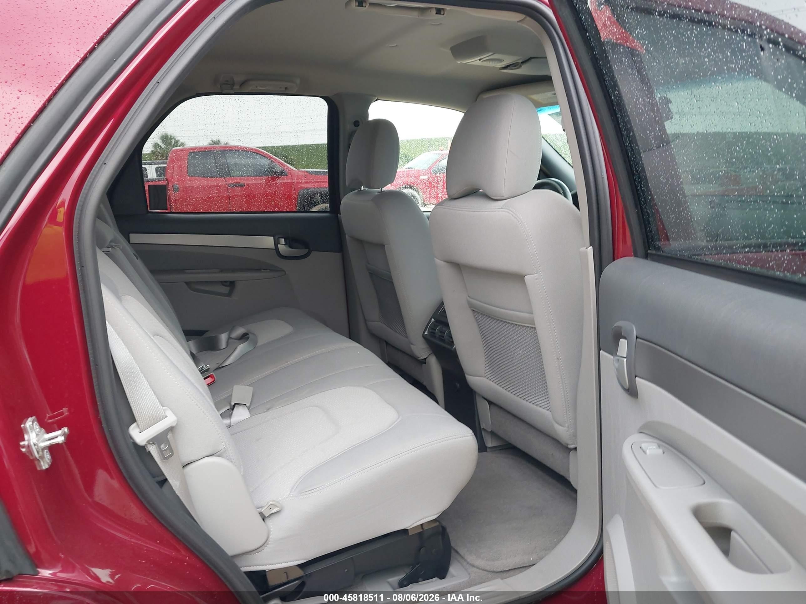 2007 Buick Rendezvous Cx Maroon vin: 3G5DA03L87S566969