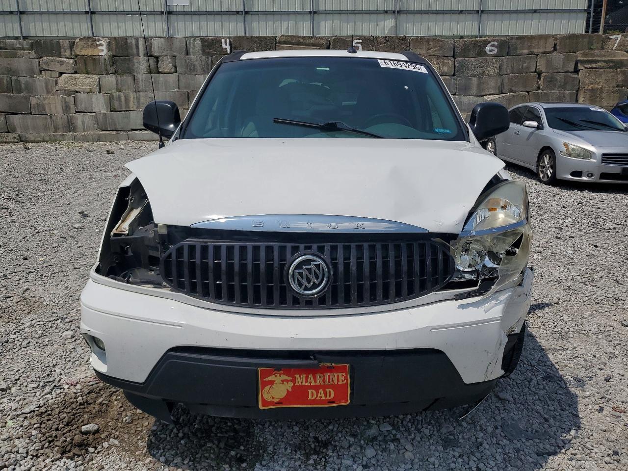 2006 Buick Rendezvous Cx White vin: 3G5DA03L96S672040