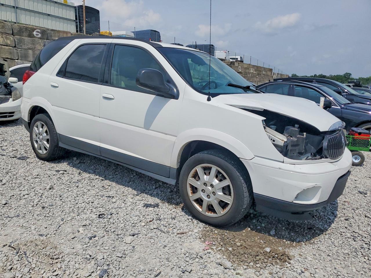 2006 Buick Rendezvous Cx White vin: 3G5DA03L96S672040