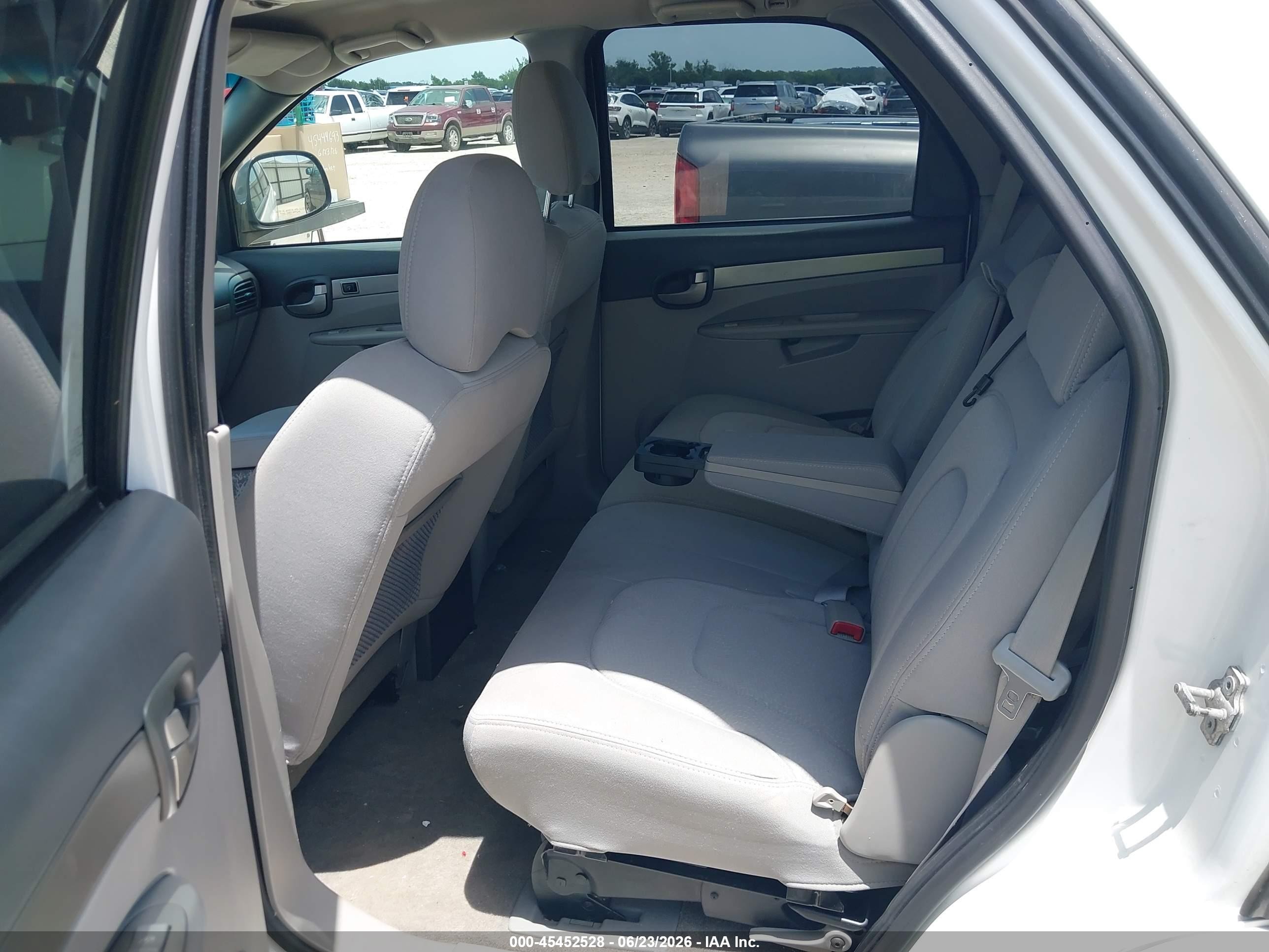 2006 Buick Rendezvous Cx White vin: 3G5DA03LX6S594108