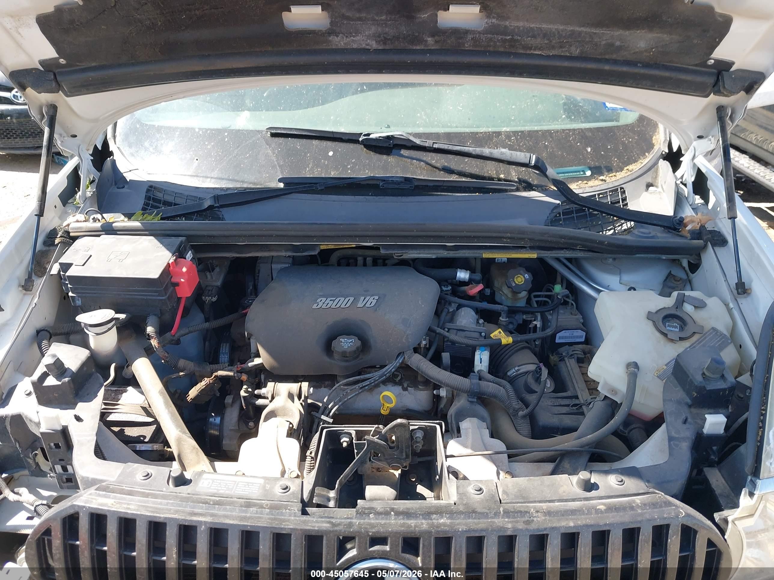 2006 Buick Rendezvous Cx White vin: 3G5DA03LX6S636017