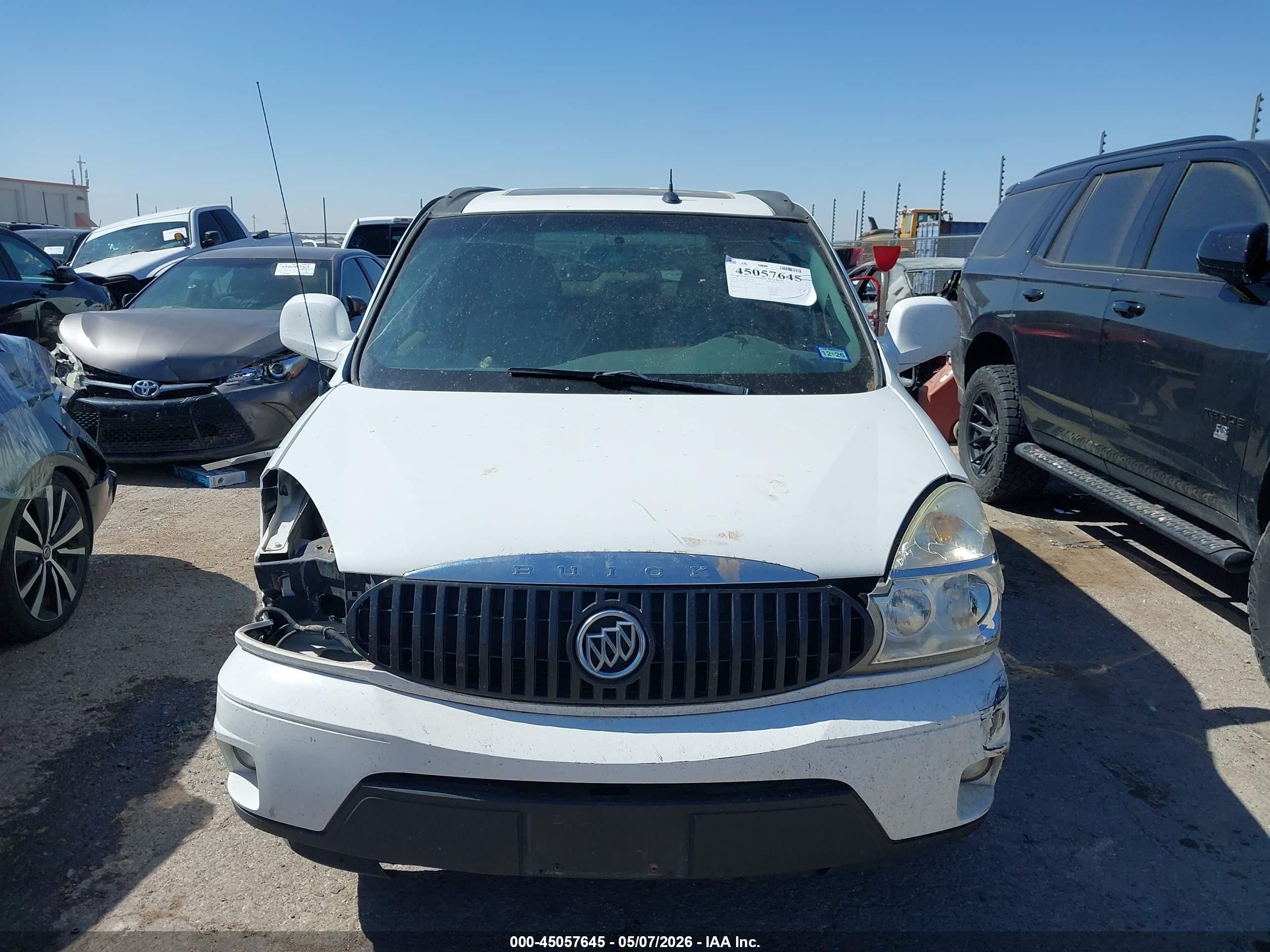 2006 Buick Rendezvous Cx White vin: 3G5DA03LX6S636017