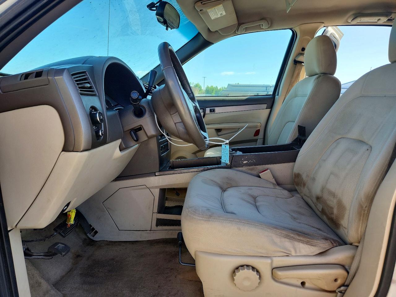 2007 Buick Rendezvous Cx Cream vin: 3G5DA03LX7S503047