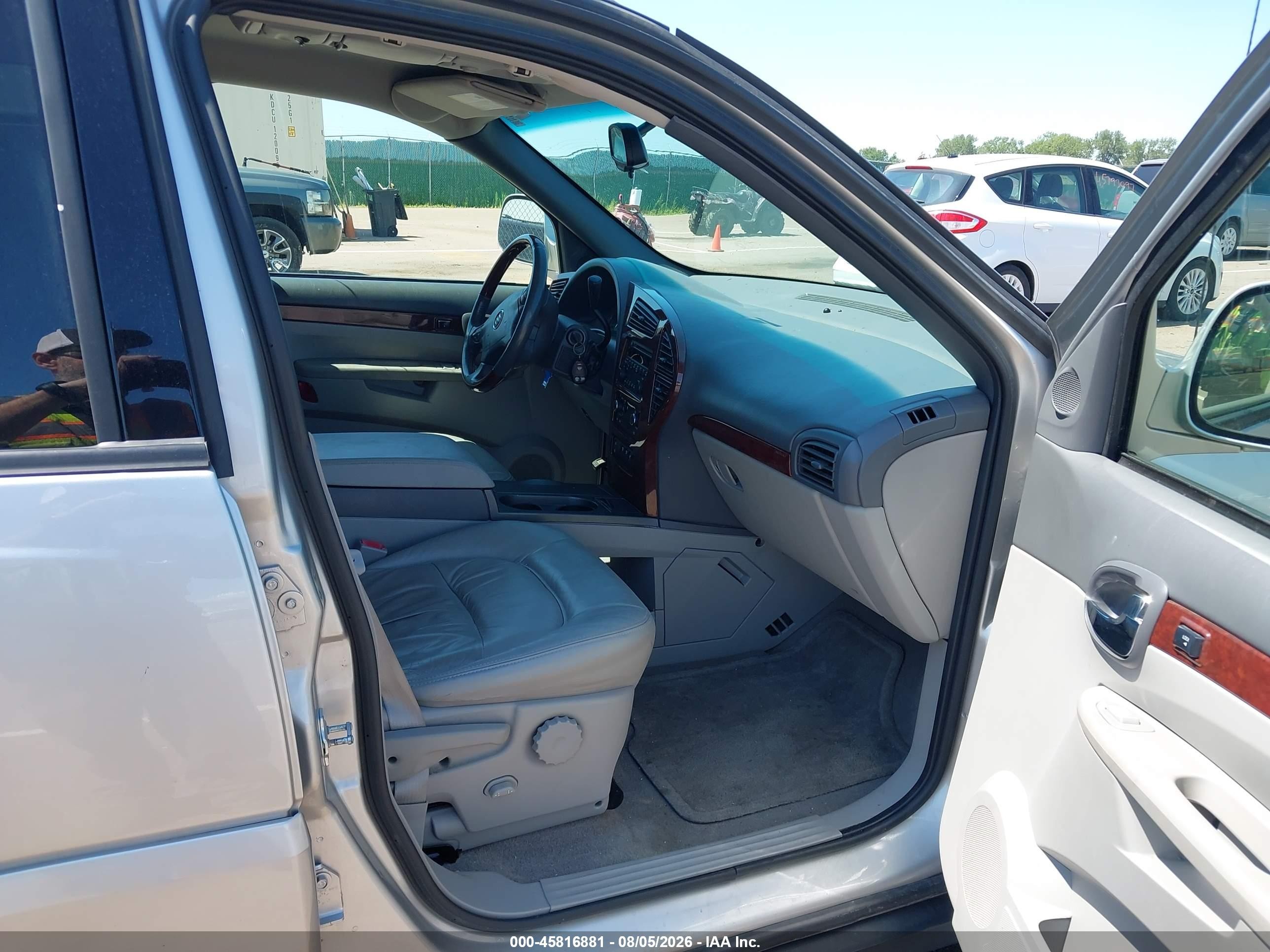 2007 Buick Rendezvous Cxl Silver vin: 3G5DA03LX7S560963