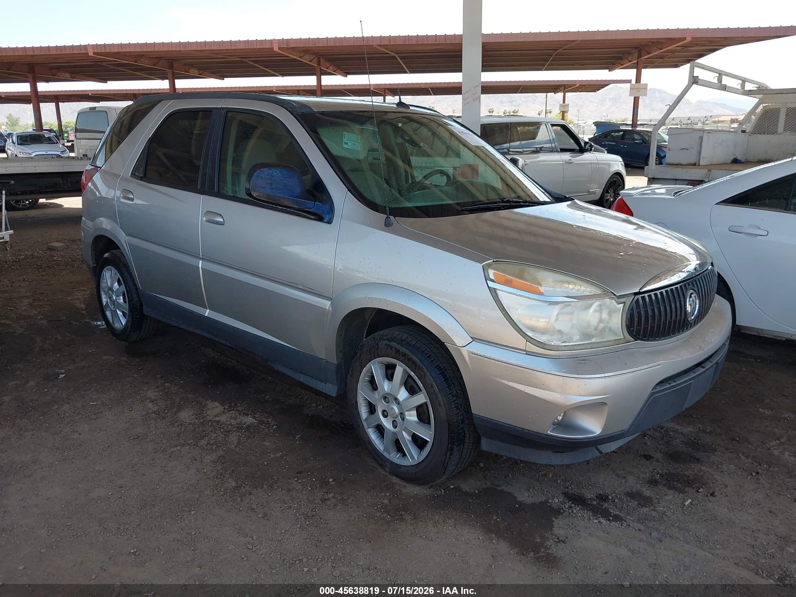 2007 Buick Rendezvous Cx Gray vin: 3G5DA03LX7S590433