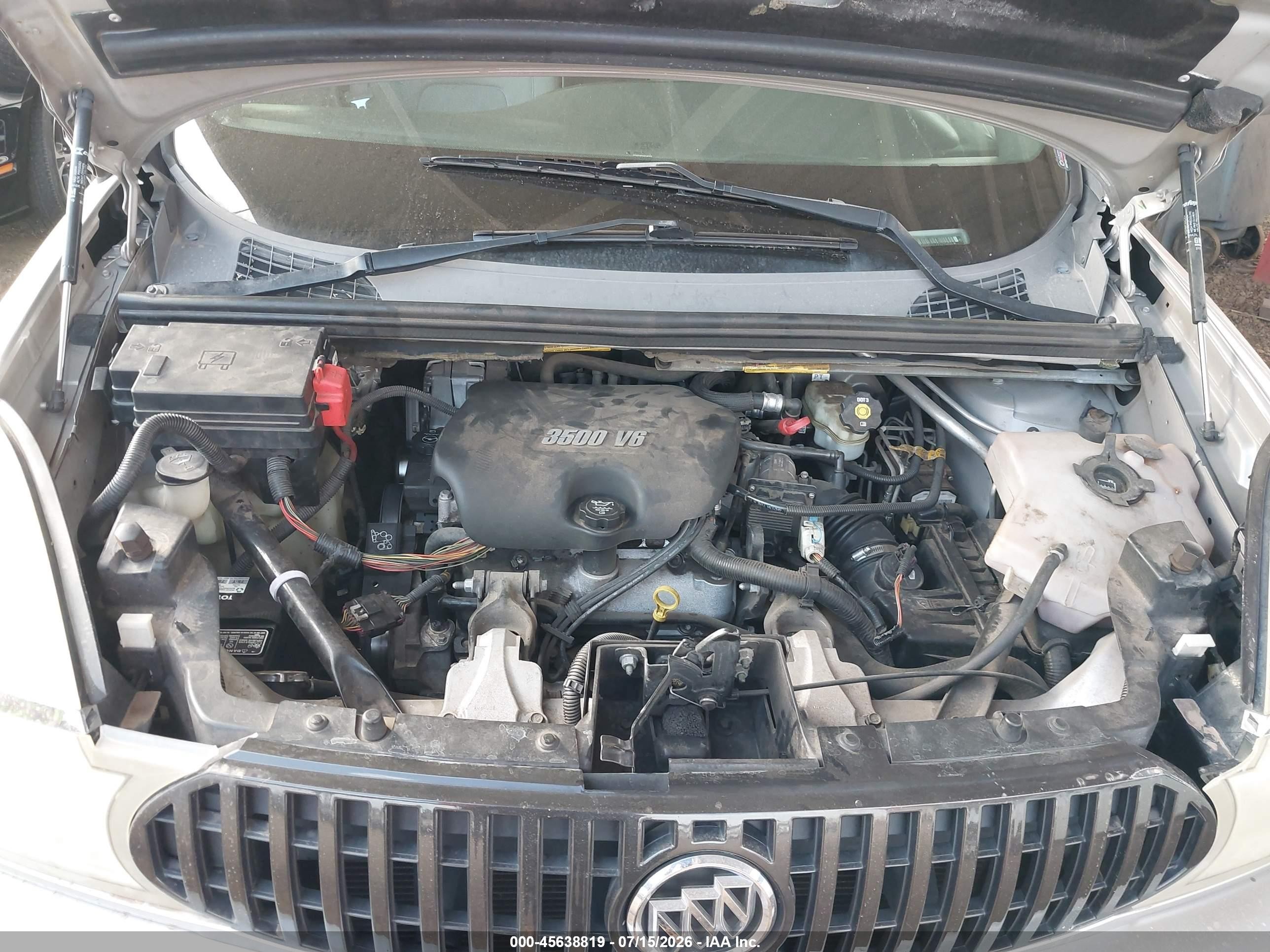 2007 Buick Rendezvous Cx Gray vin: 3G5DA03LX7S590433