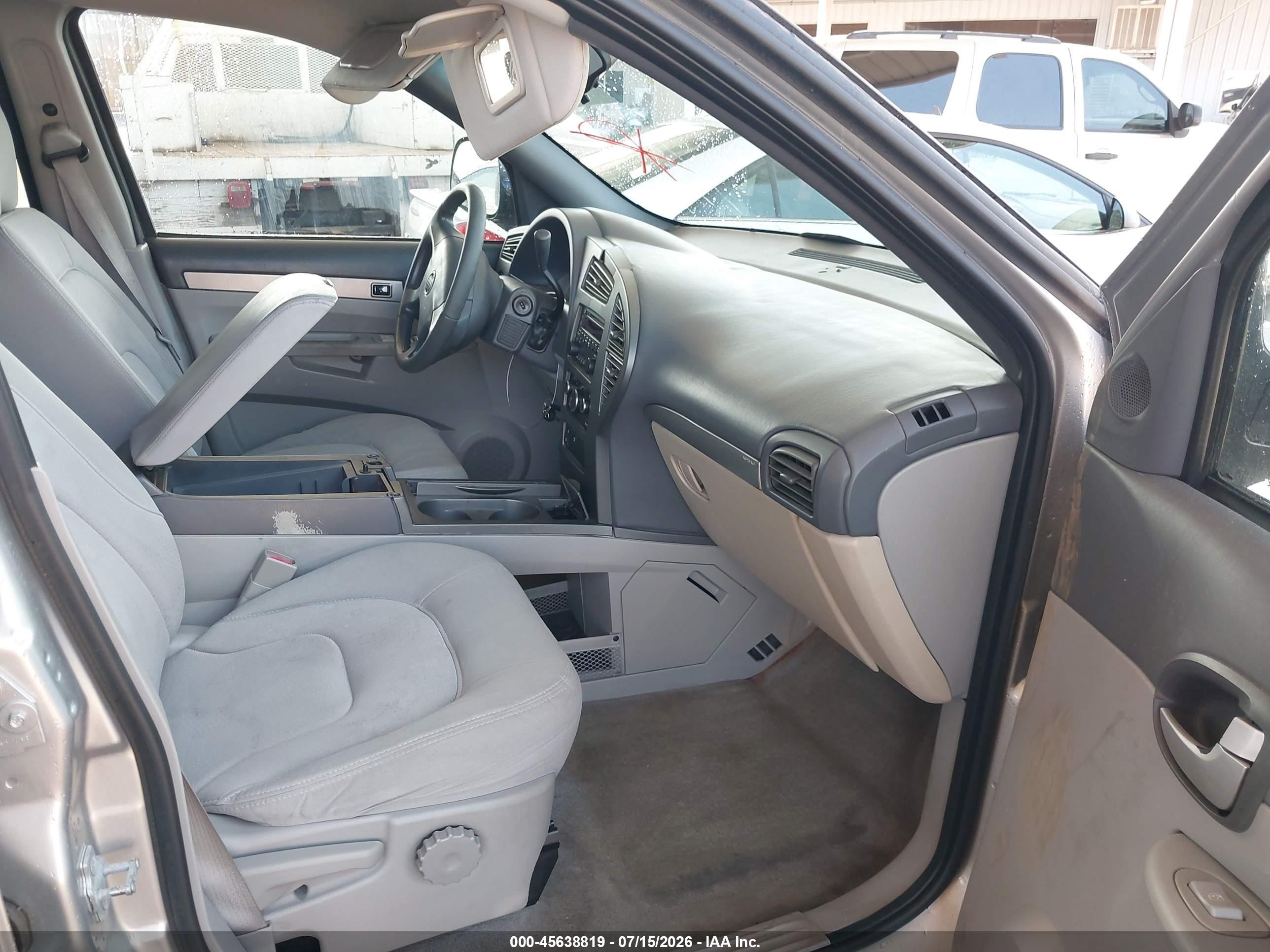 2007 Buick Rendezvous Cx Gray vin: 3G5DA03LX7S590433