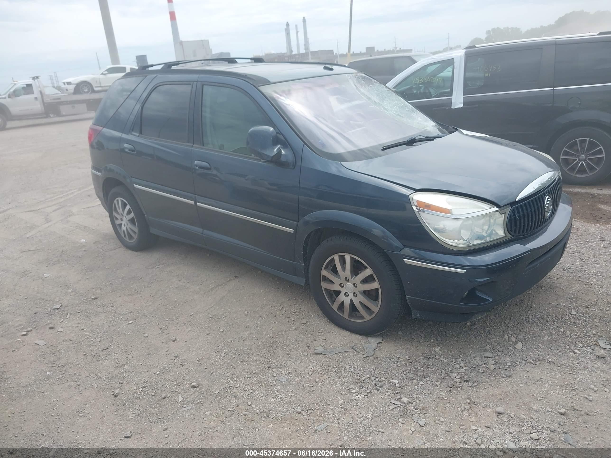 2004 Buick Rendezvous Cx Dark Blue vin: 3G5DB03704S576178