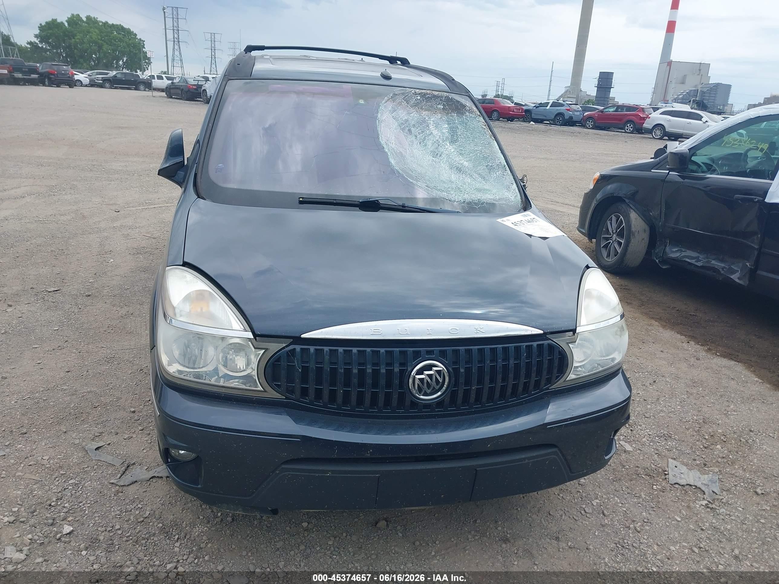2004 Buick Rendezvous Cx Dark Blue vin: 3G5DB03704S576178
