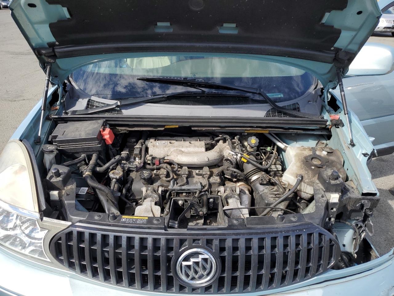 2006 Buick Rendezvous Cx Blue vin: 3G5DB03726S536445