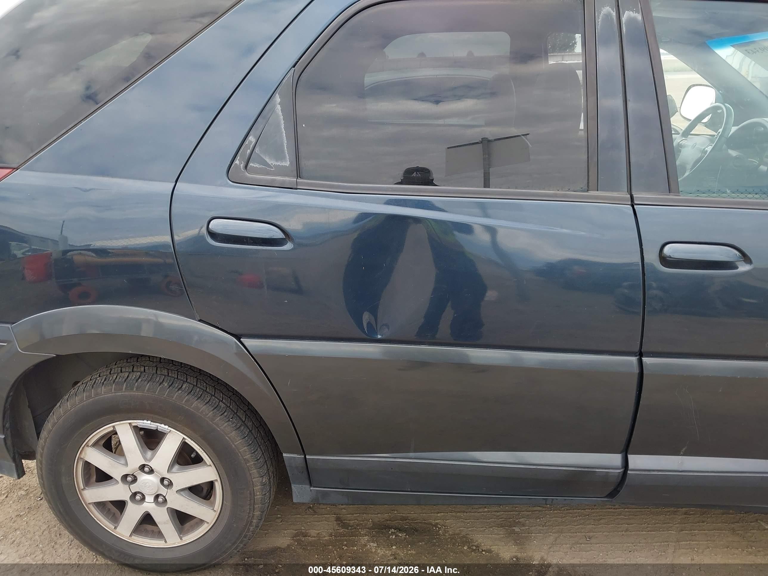 2004 Buick Rendezvous Cx Blue vin: 3G5DB03754S589184