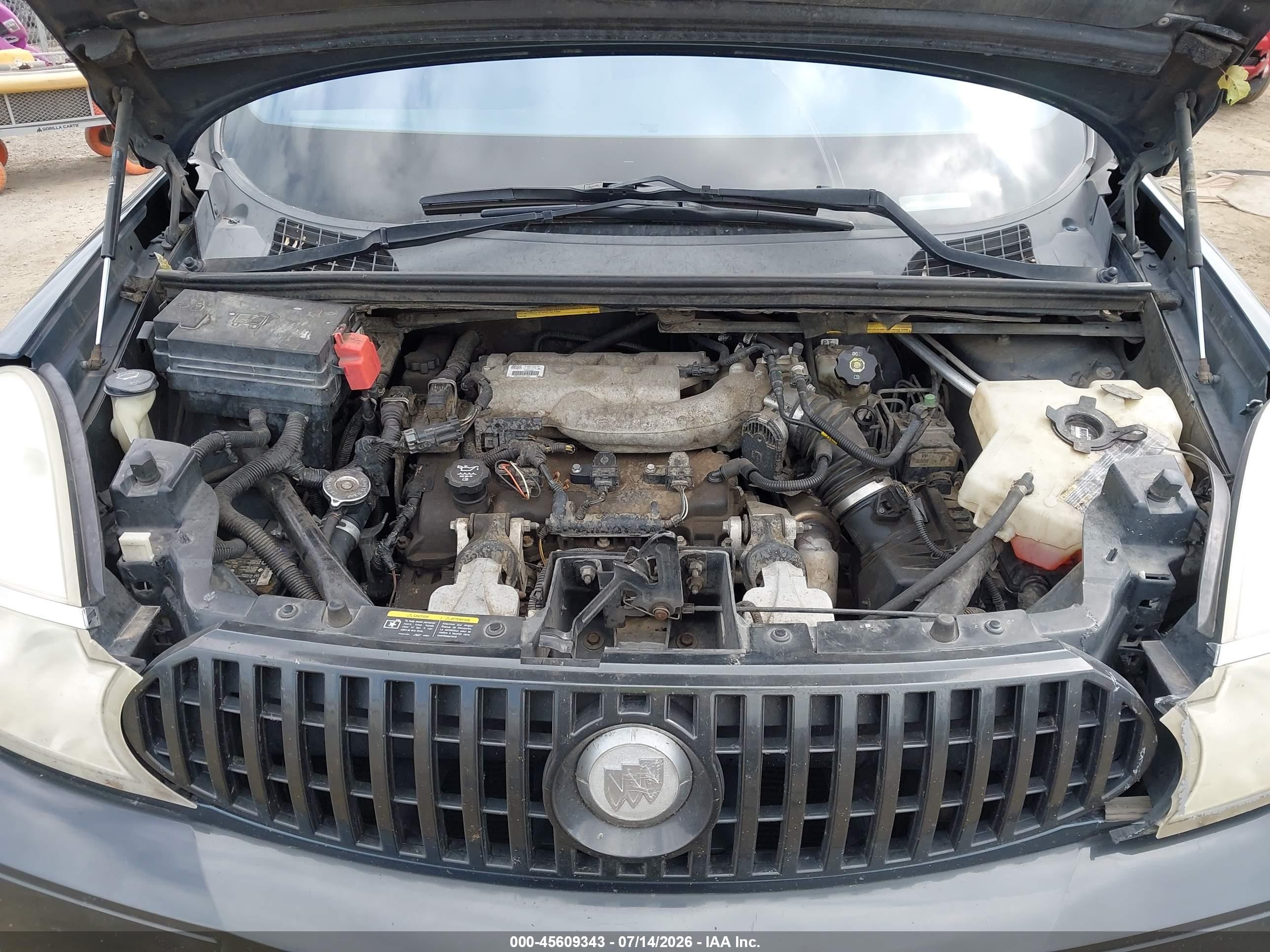 2004 Buick Rendezvous Cx Blue vin: 3G5DB03754S589184