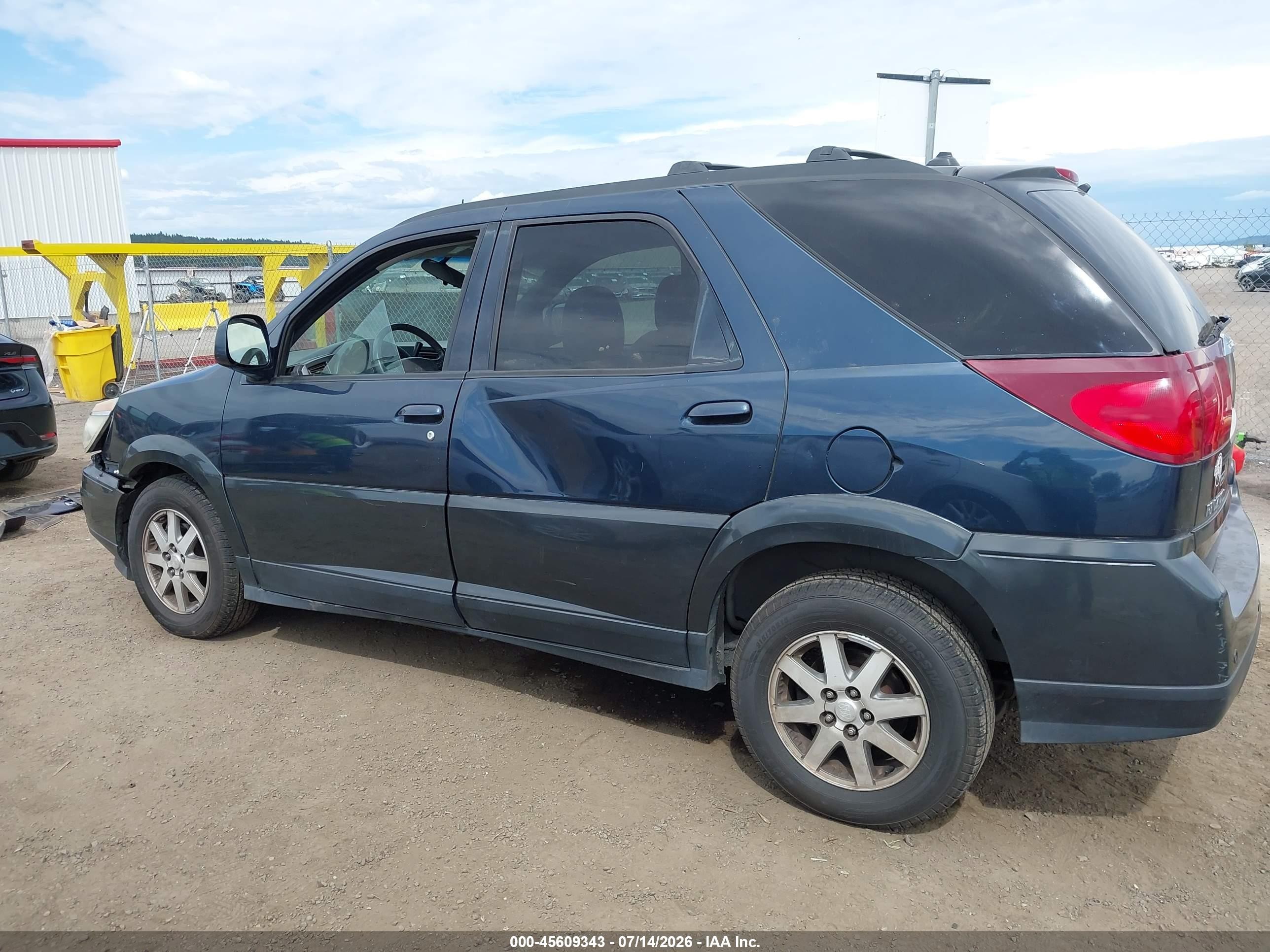 2004 Buick Rendezvous Cx Blue vin: 3G5DB03754S589184
