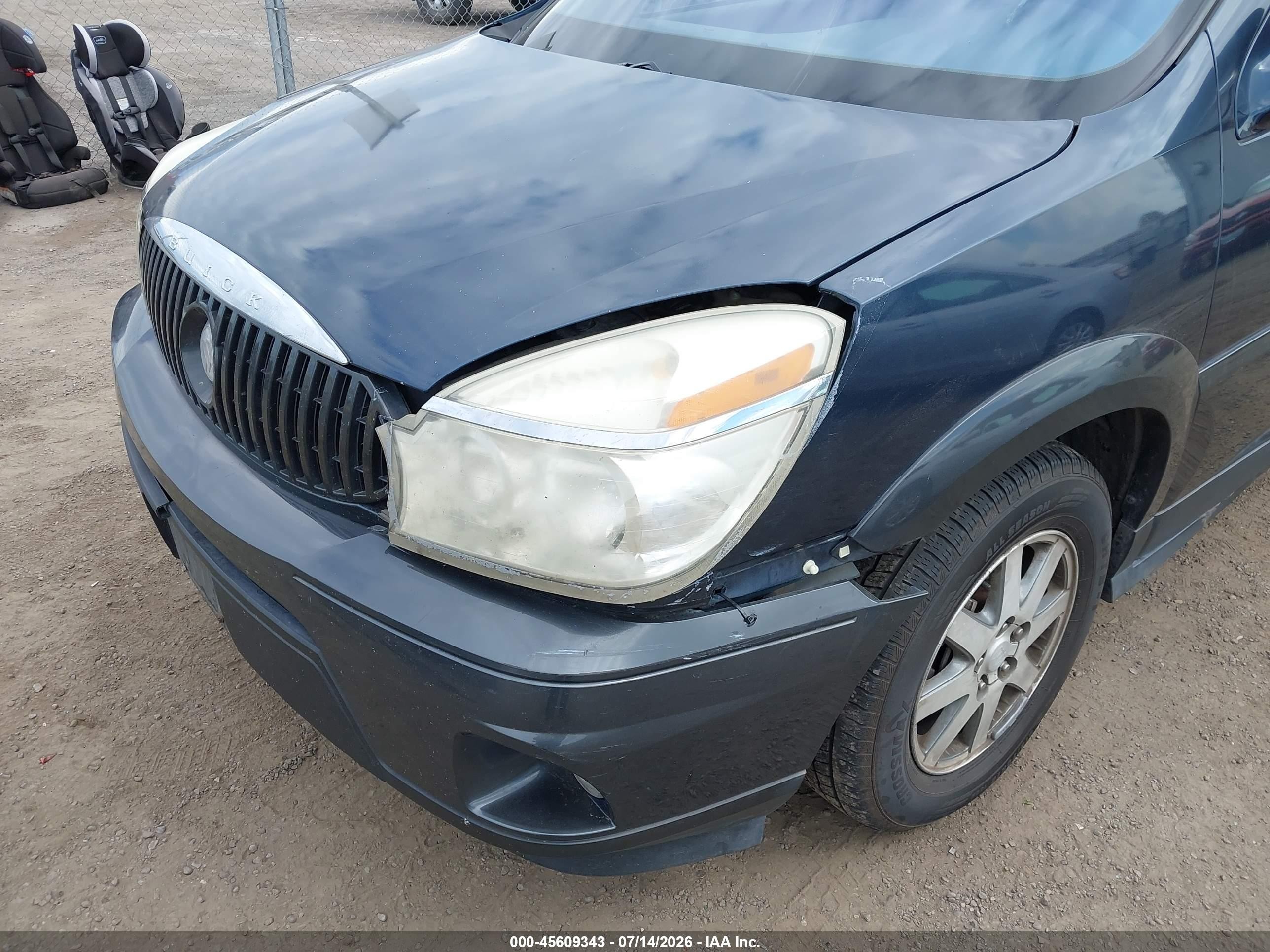 2004 Buick Rendezvous Cx Blue vin: 3G5DB03754S589184