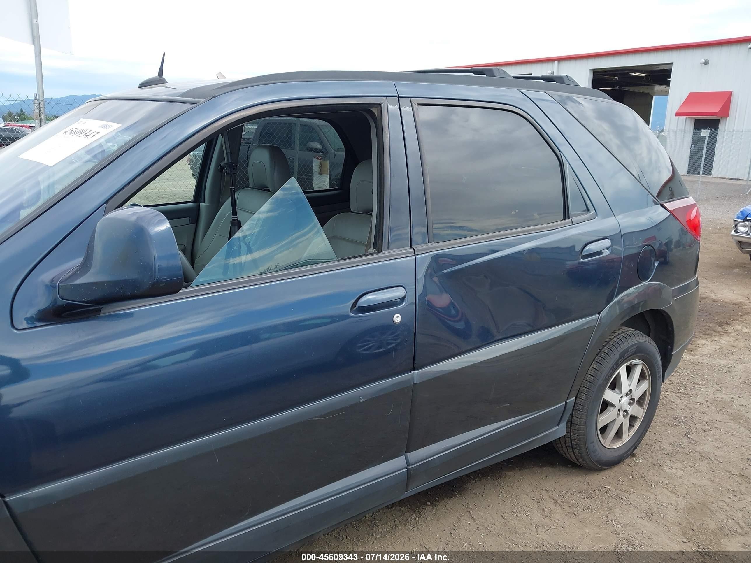 2004 Buick Rendezvous Cx Blue vin: 3G5DB03754S589184