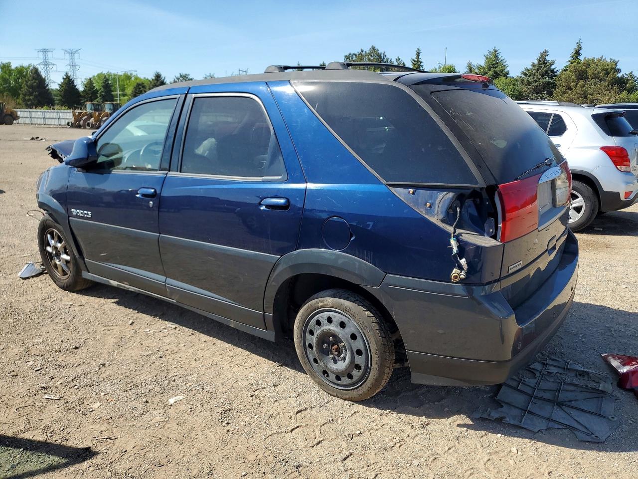2002 Buick Rendezvous Cx Blue vin: 3G5DB03E12S531410