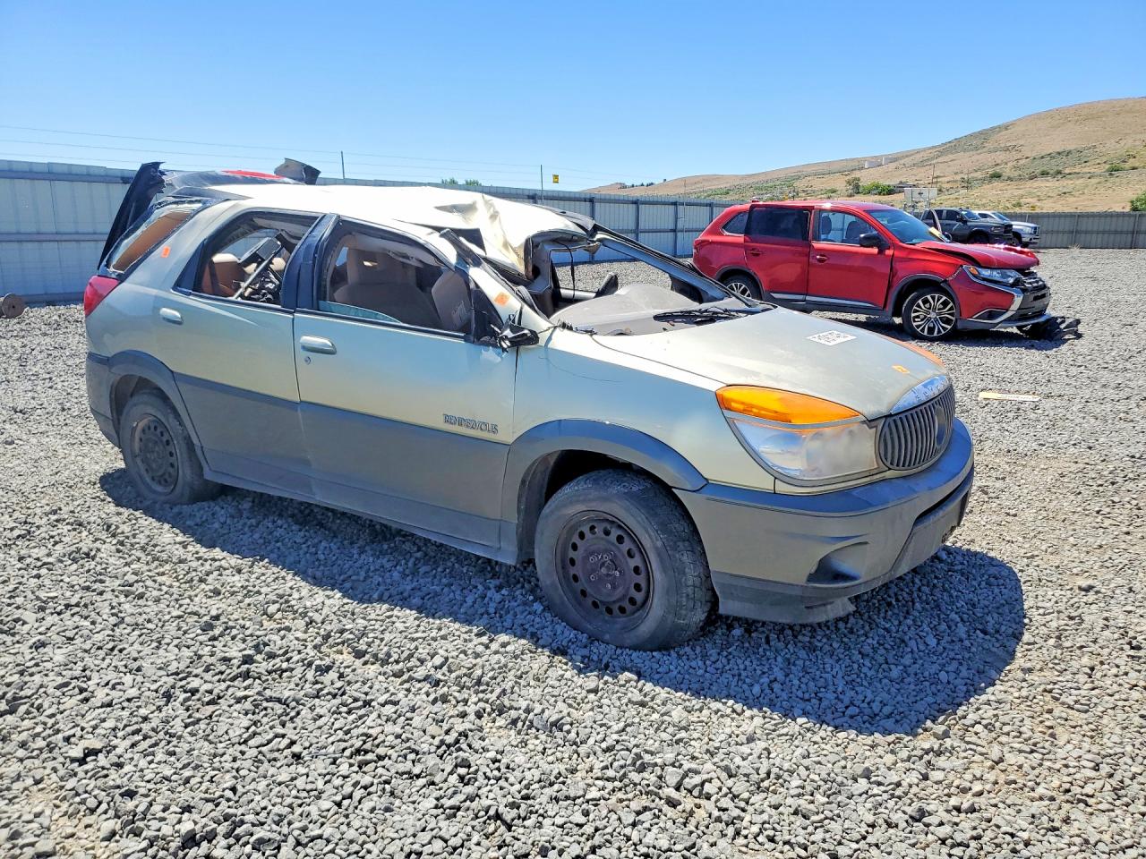 2003 Buick Rendezvous Cx Gold vin: 3G5DB03E13S598557