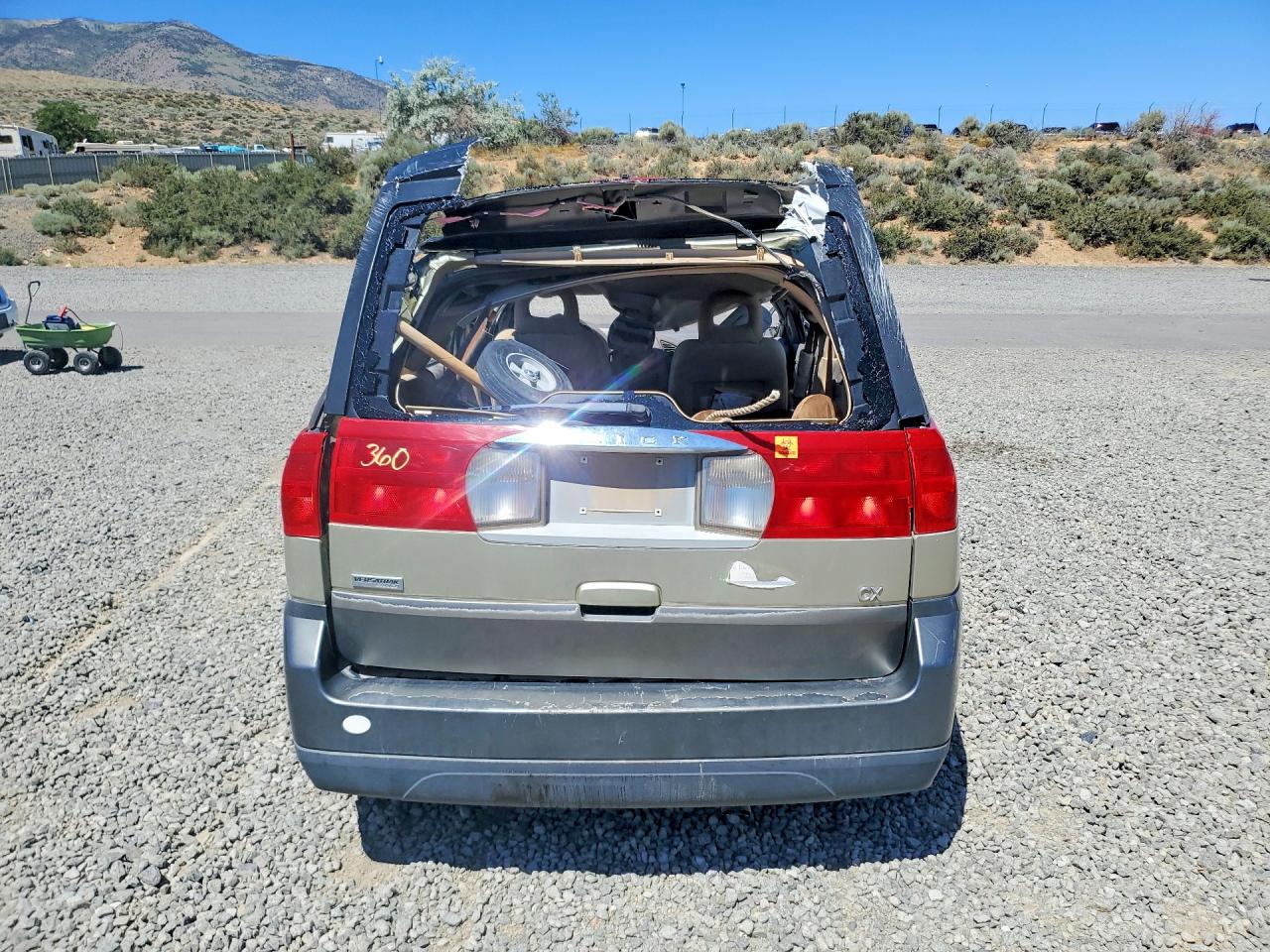 2003 Buick Rendezvous Cx Gold vin: 3G5DB03E13S598557