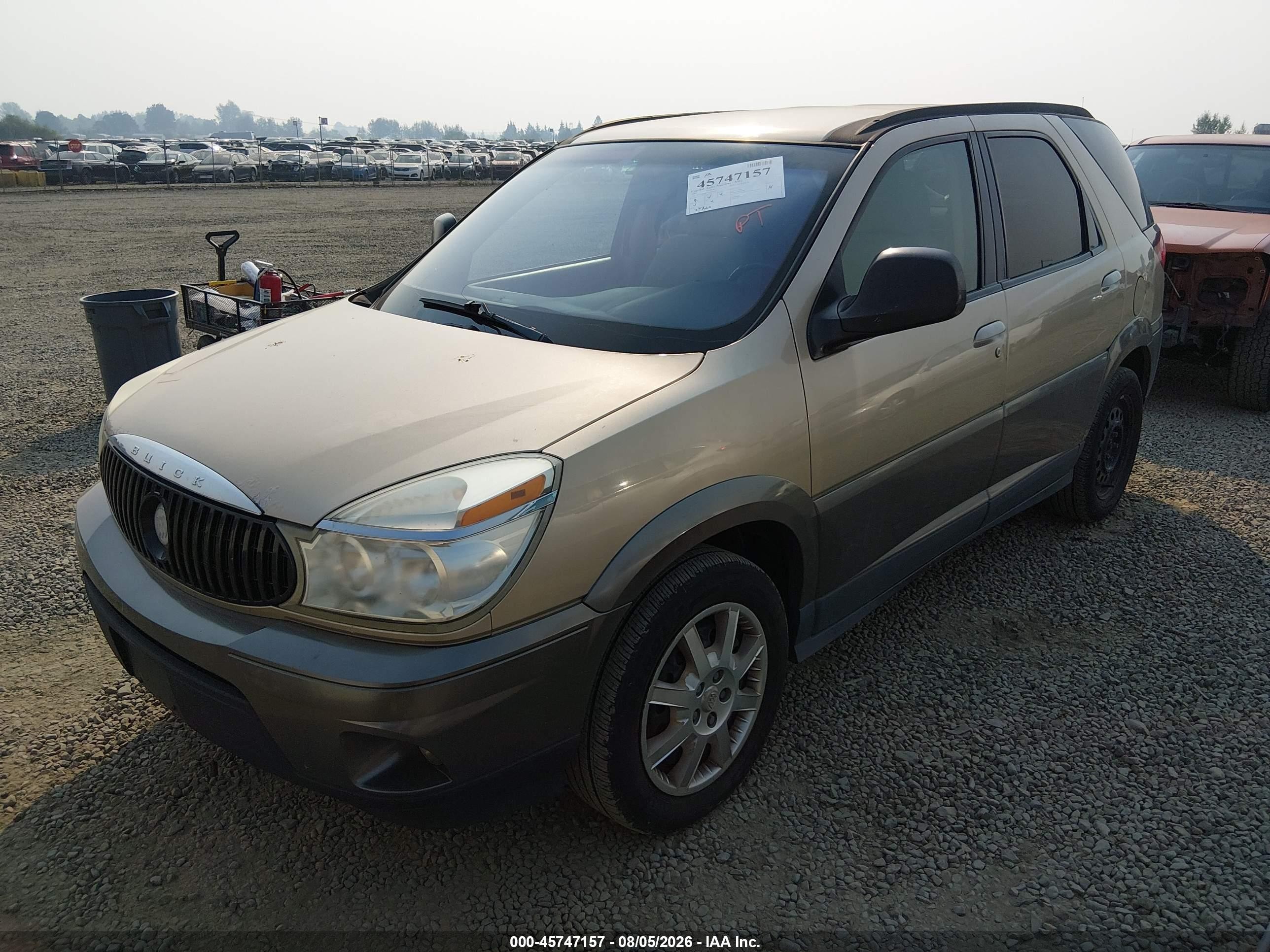 2005 Buick Rendezvous Cx Tan vin: 3G5DB03E15S540516