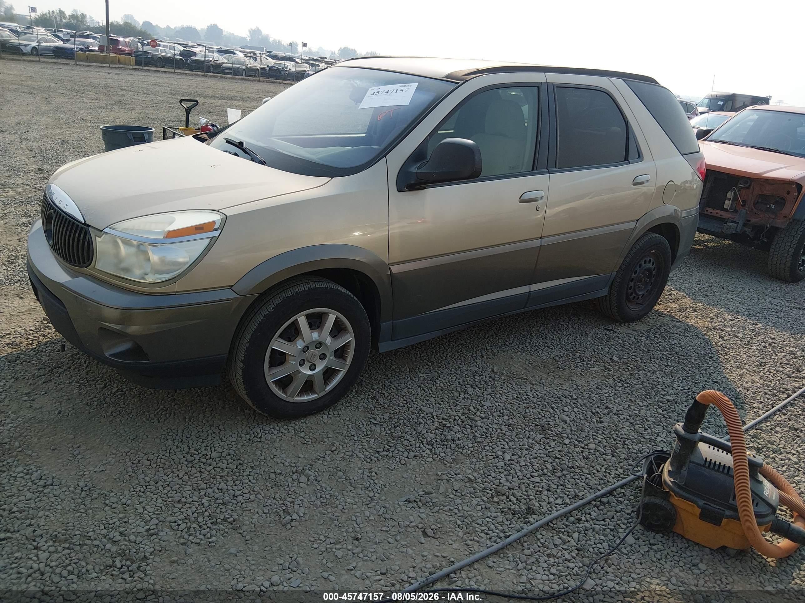 2005 Buick Rendezvous Cx Tan vin: 3G5DB03E15S540516